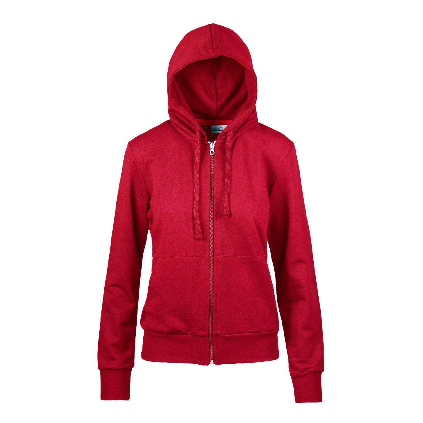Women's Zip-Up Hoodie - 28 - Sport Red