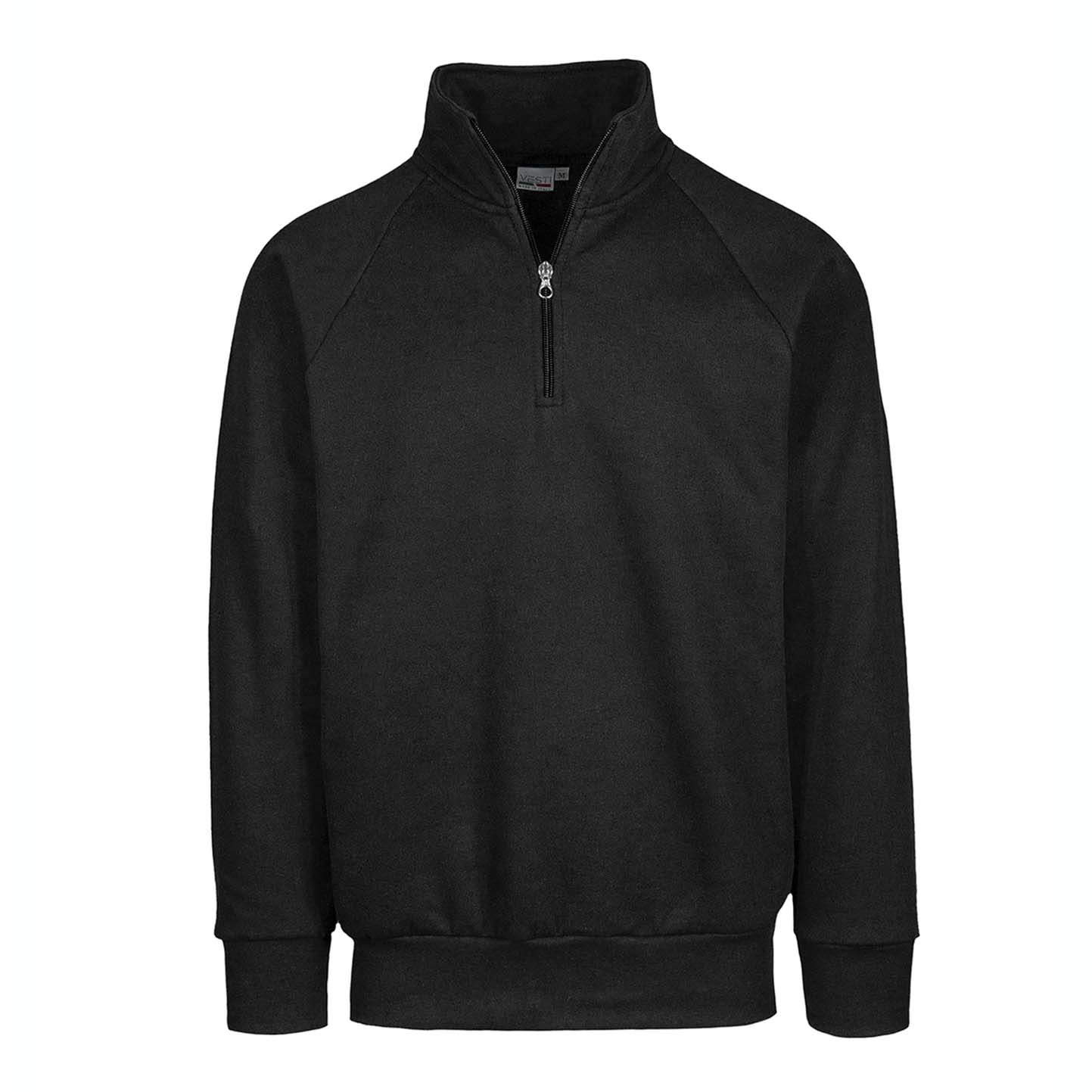 Women's Zip-Up Sweatshirt - 12 - Black