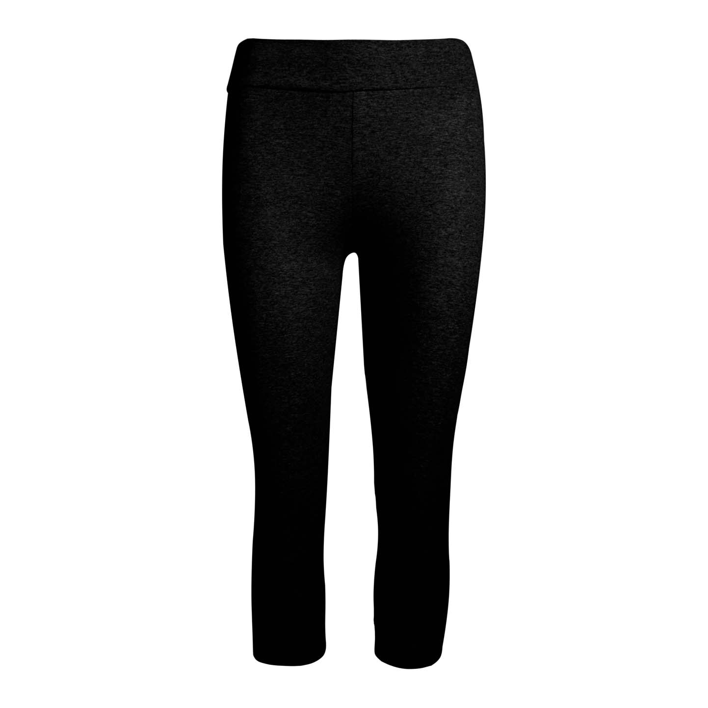 Nieuwe korte leggings voor dames - 12 - Zwart