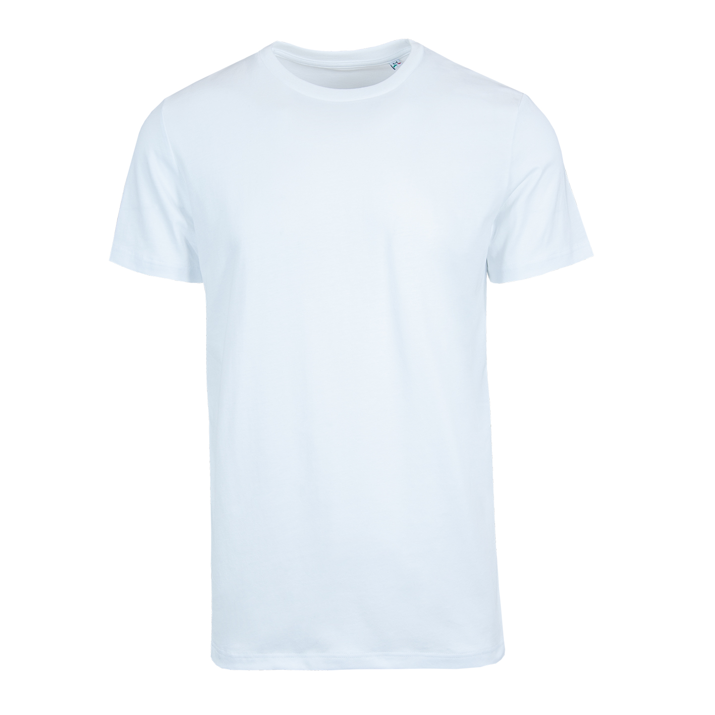 Biologisch T-shirt met ronde hals en korte mouwen - 99 - Wit