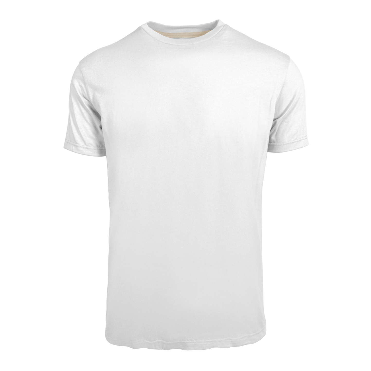 Fashion Fit Crew Neck Short Sleeve Kids' Shirt - 99 - White