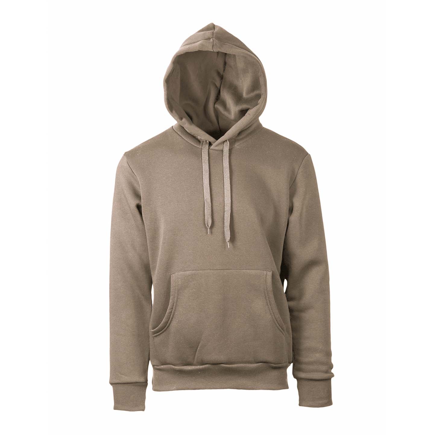 Zachte hoodie - TB - Tabak