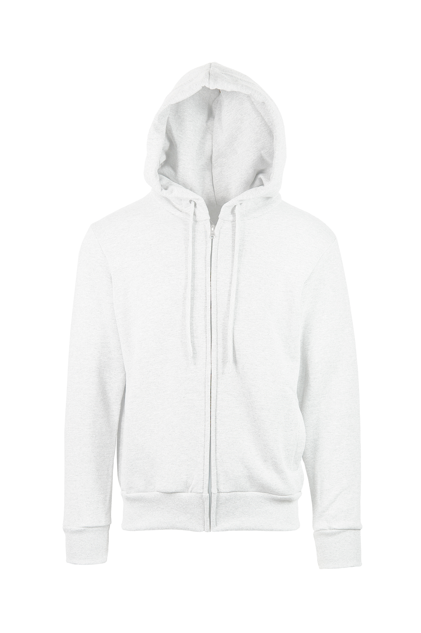 Soft Hooded Zip Sweatshirt - 98 - Cream White