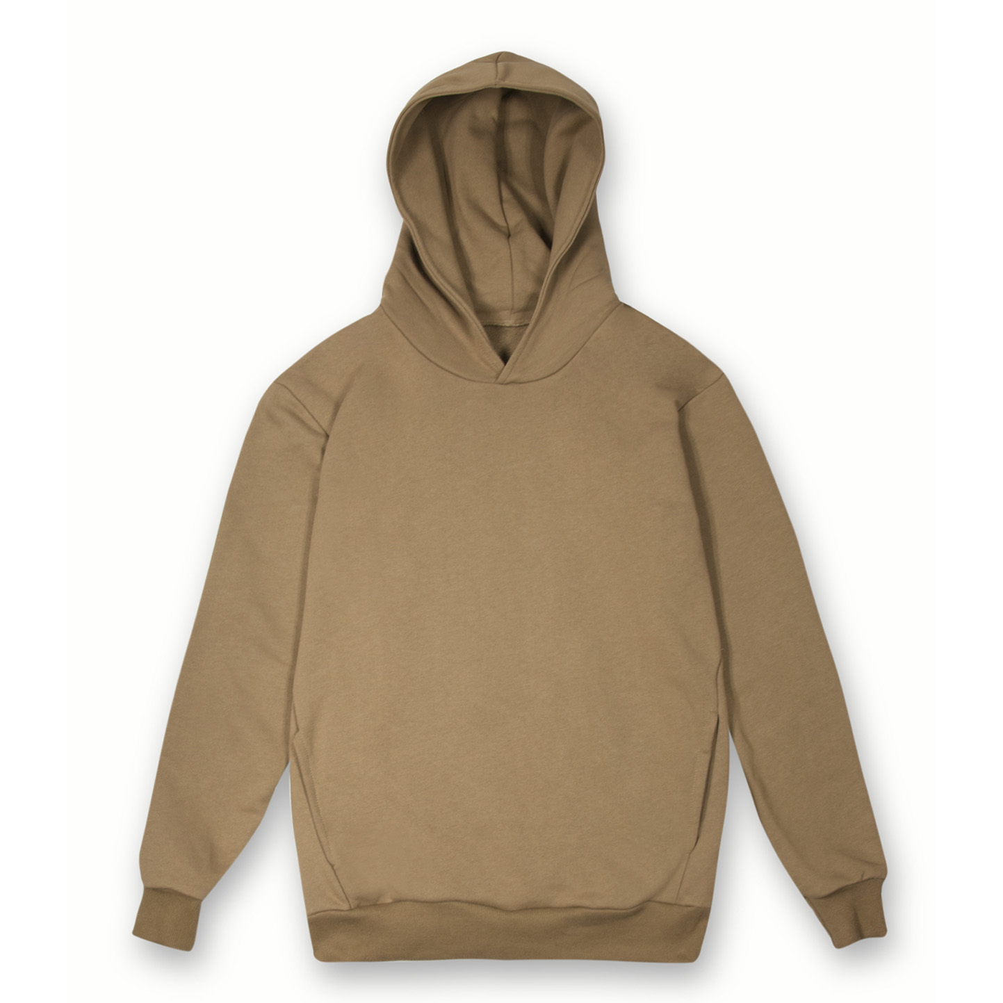 Zachte French Terry hoodie, urban unisex - TB - Tabak