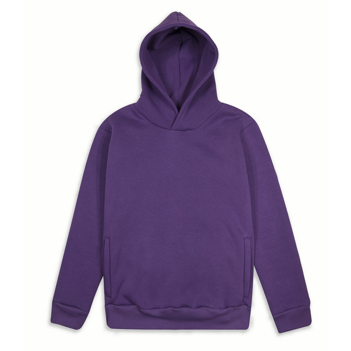 Zachte French Terry hoodie, urban unisex - VI - Viola