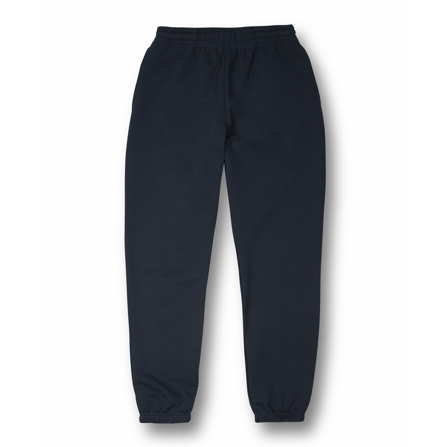 Zachte Franse badstof fleece broek - NY - Marineblauw