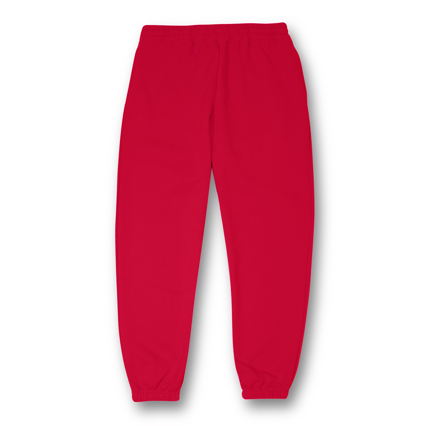 Zachte Franse badstof fleece broek - RO - Rood