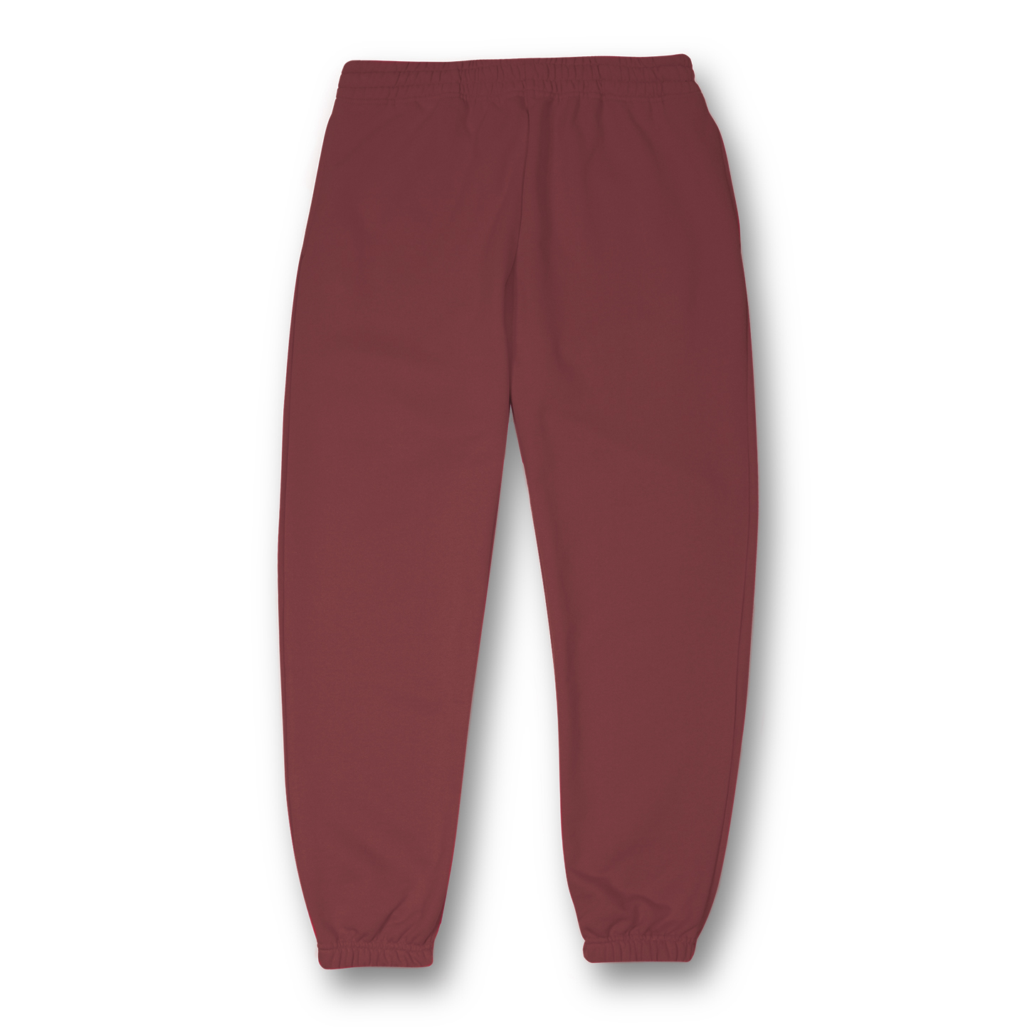 Zachte Franse badstof fleece broek - BX - Bordeaux