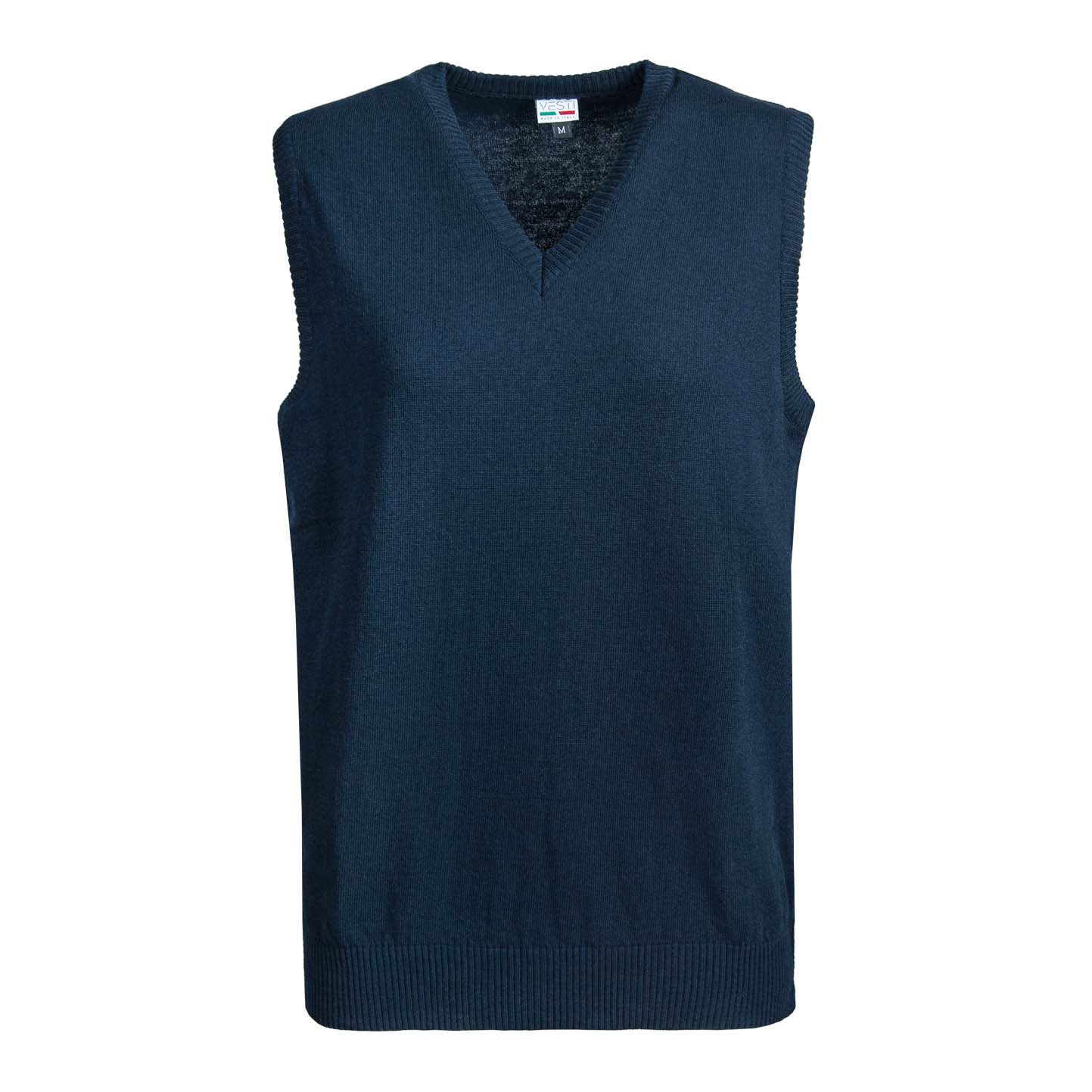 V-hals vest/trui - 2052 - Blauw 52