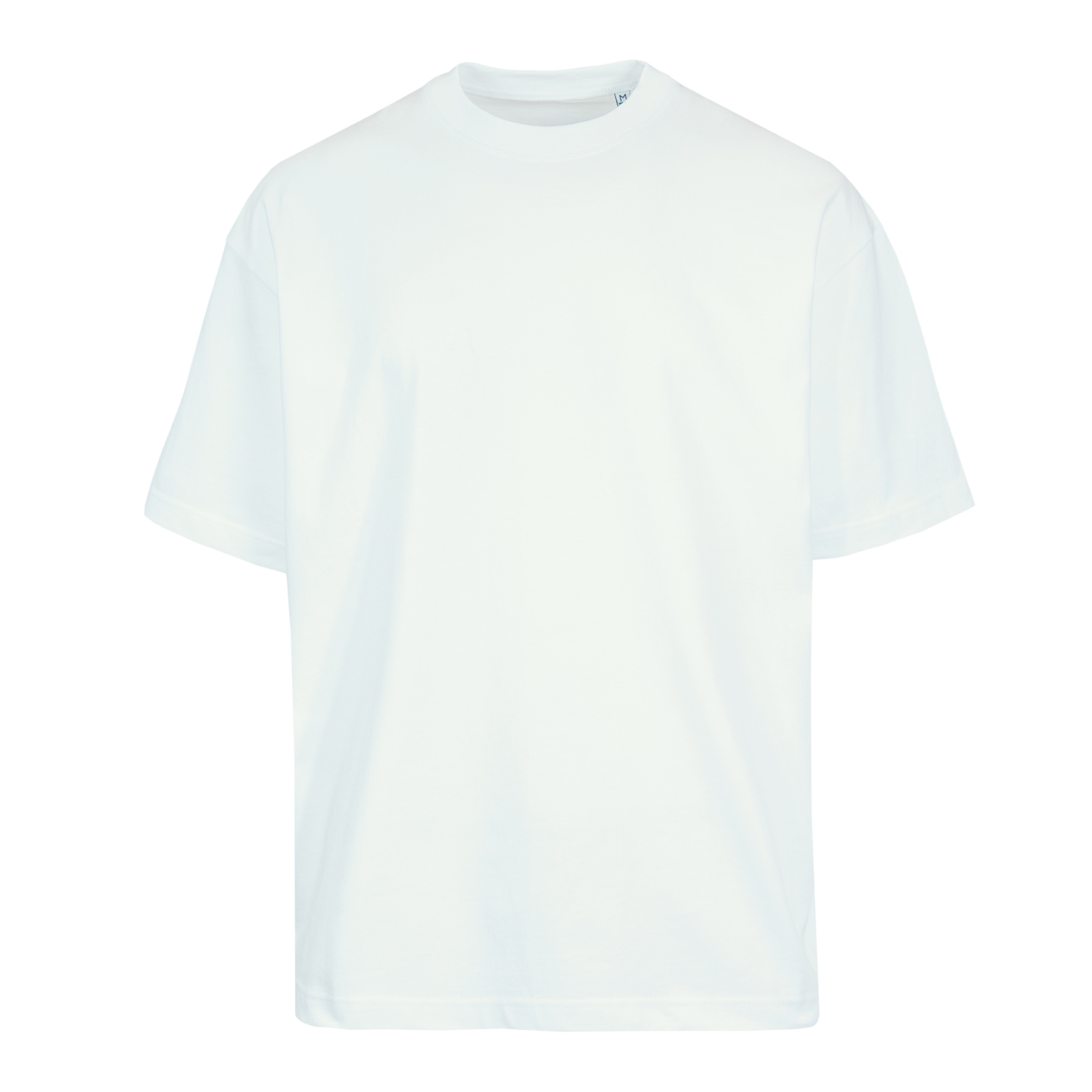 Oversized Crew Neck Short Sleeve Jersey - 98 - Cream White