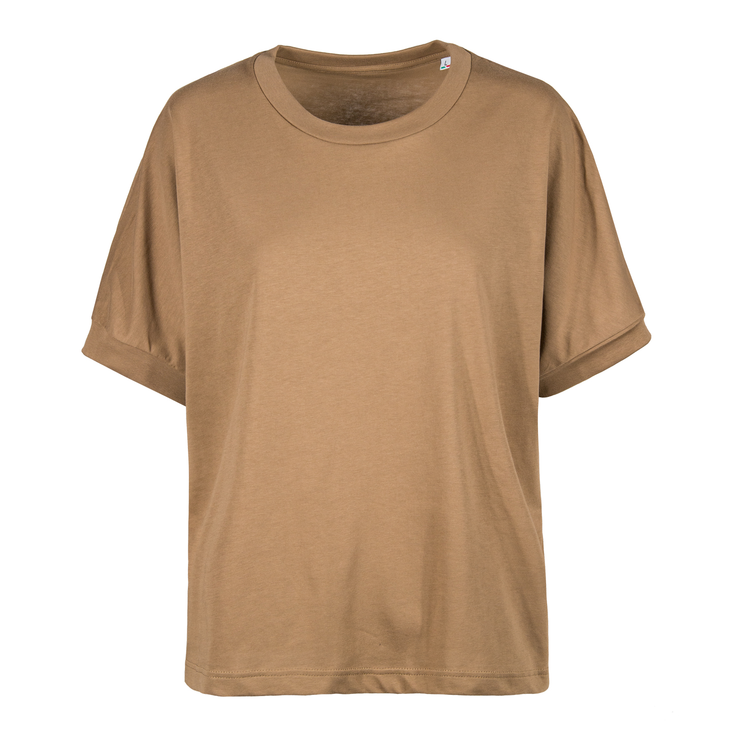 Women’s oversized T-shirt - TB - Tobacco