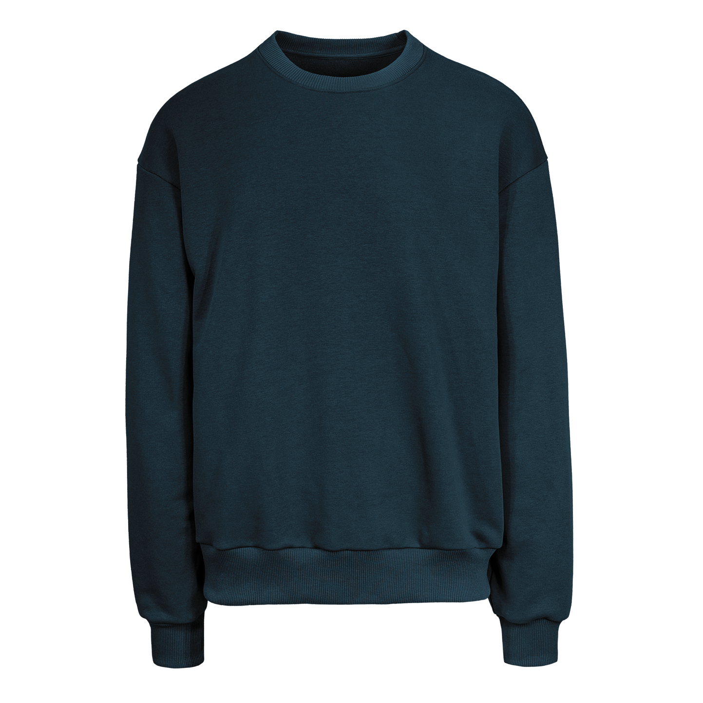 365 unisex oversized crewneck sweatshirt - NY - Navy Blue