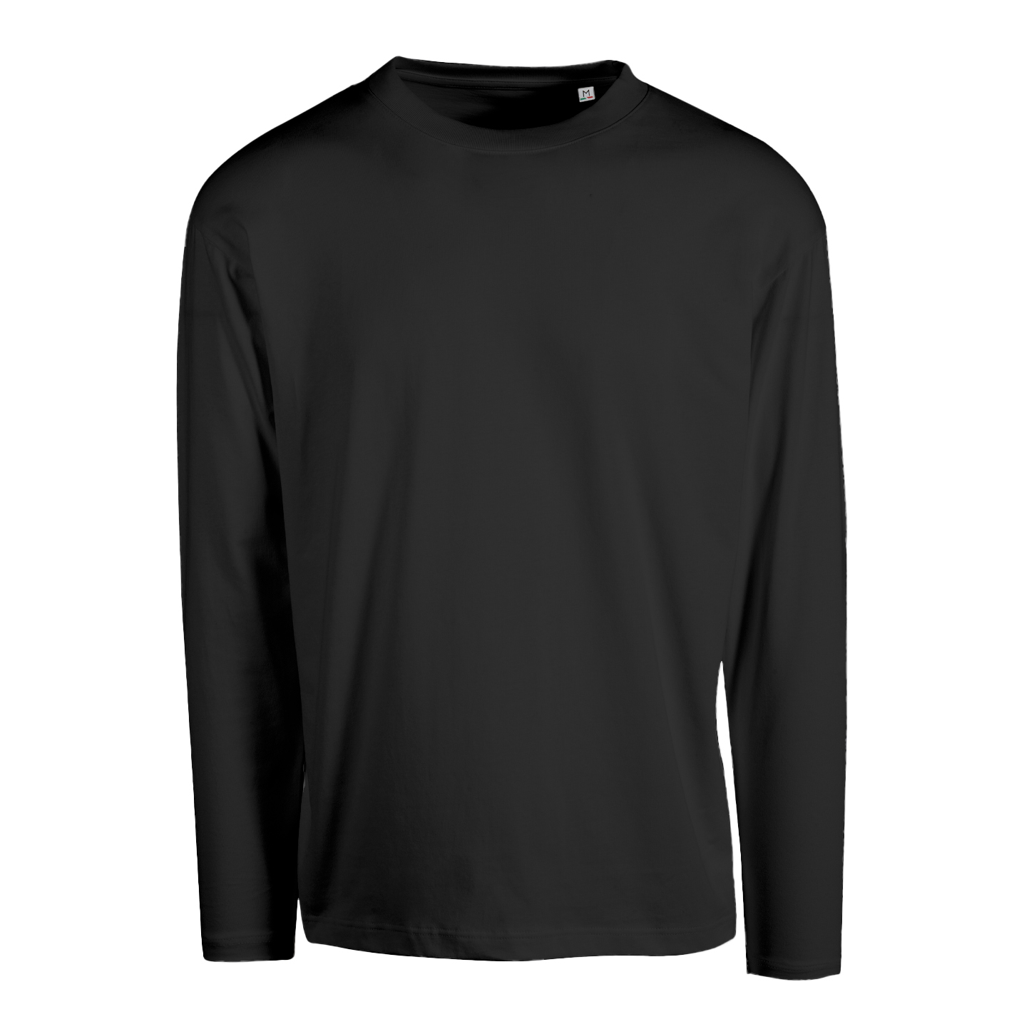 Unisex oversized long-sleeve T-shirt - 12 - Black