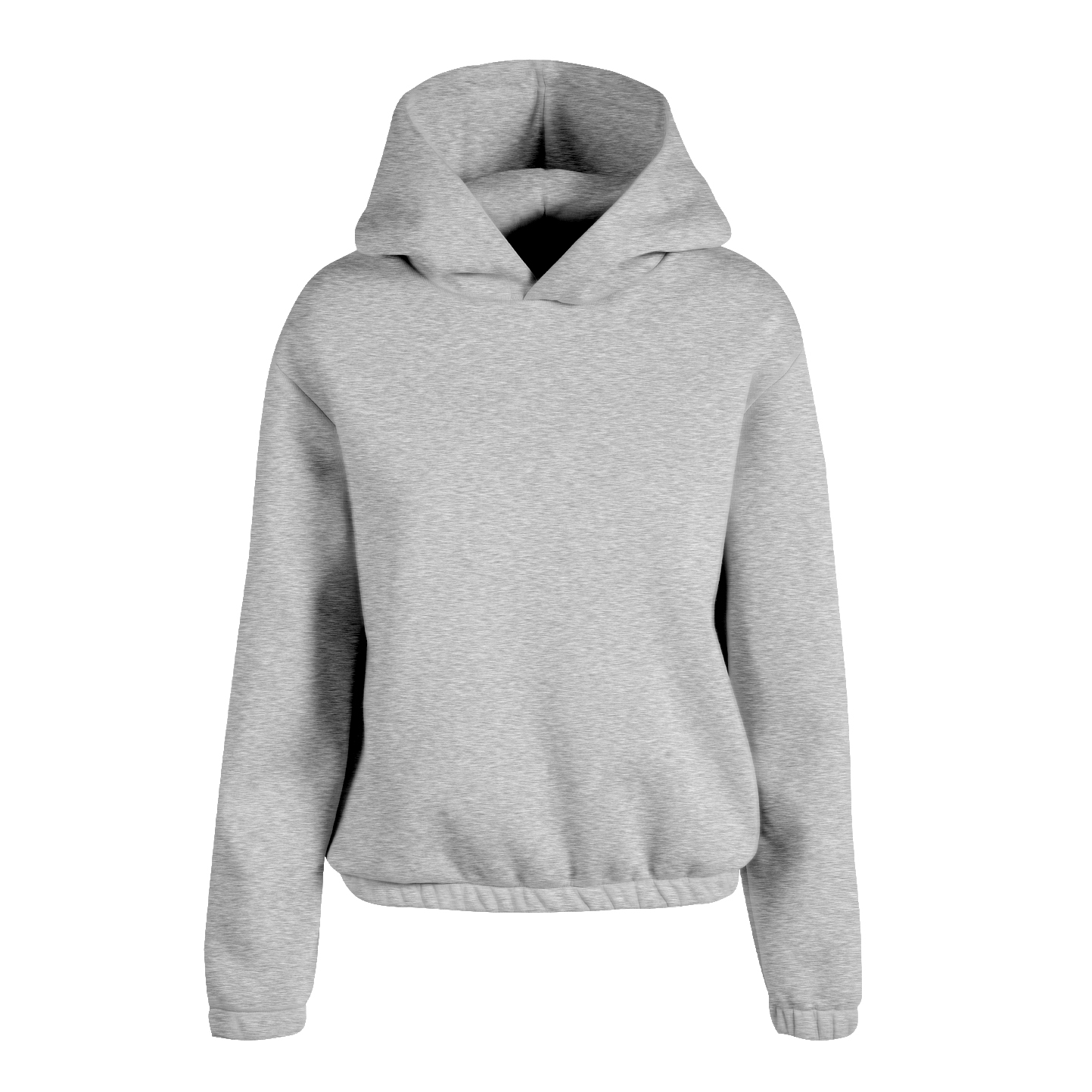 Boxy hoodie voor dames - MC - Mc Melange Light