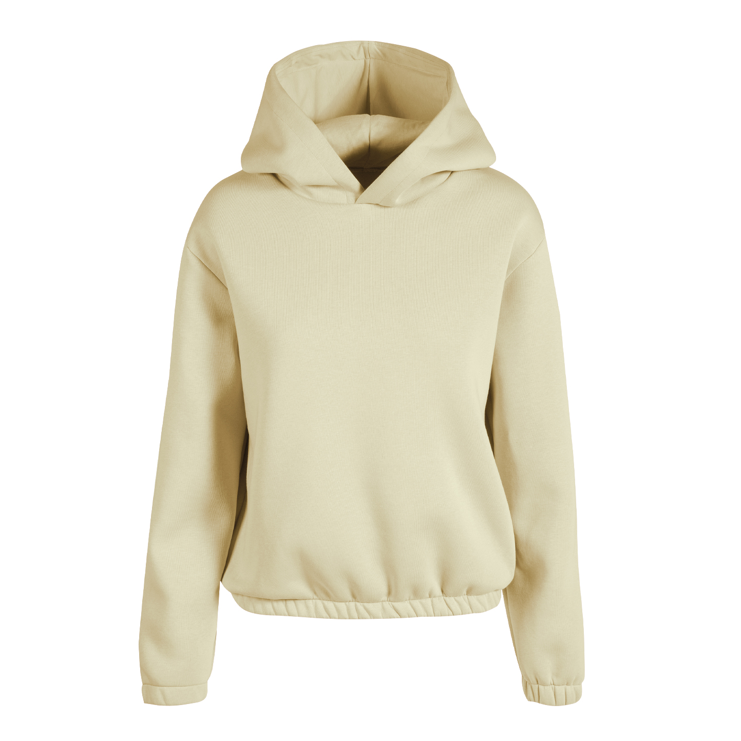 Boxy hoodie voor dames - 38 - Crème