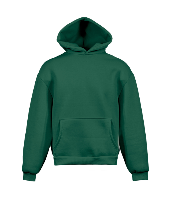 Soft boxy hoodie - VT - Forest Green
