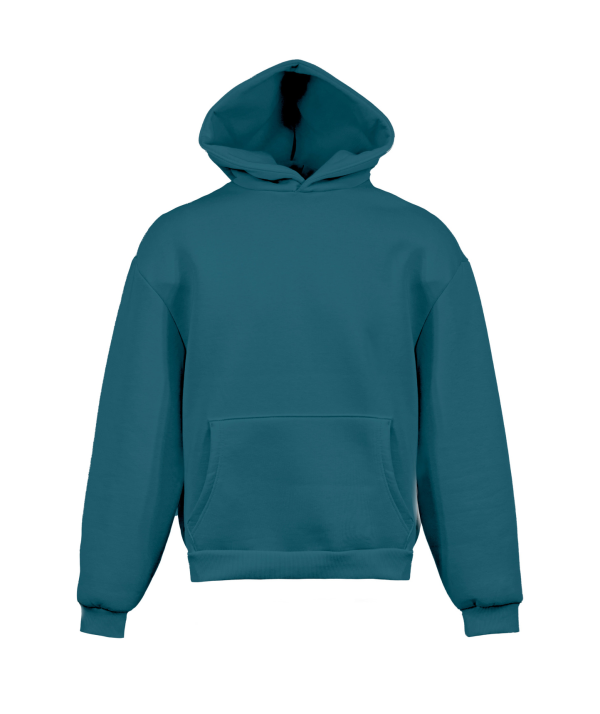 Soft boxy hoodie - PT - Oil