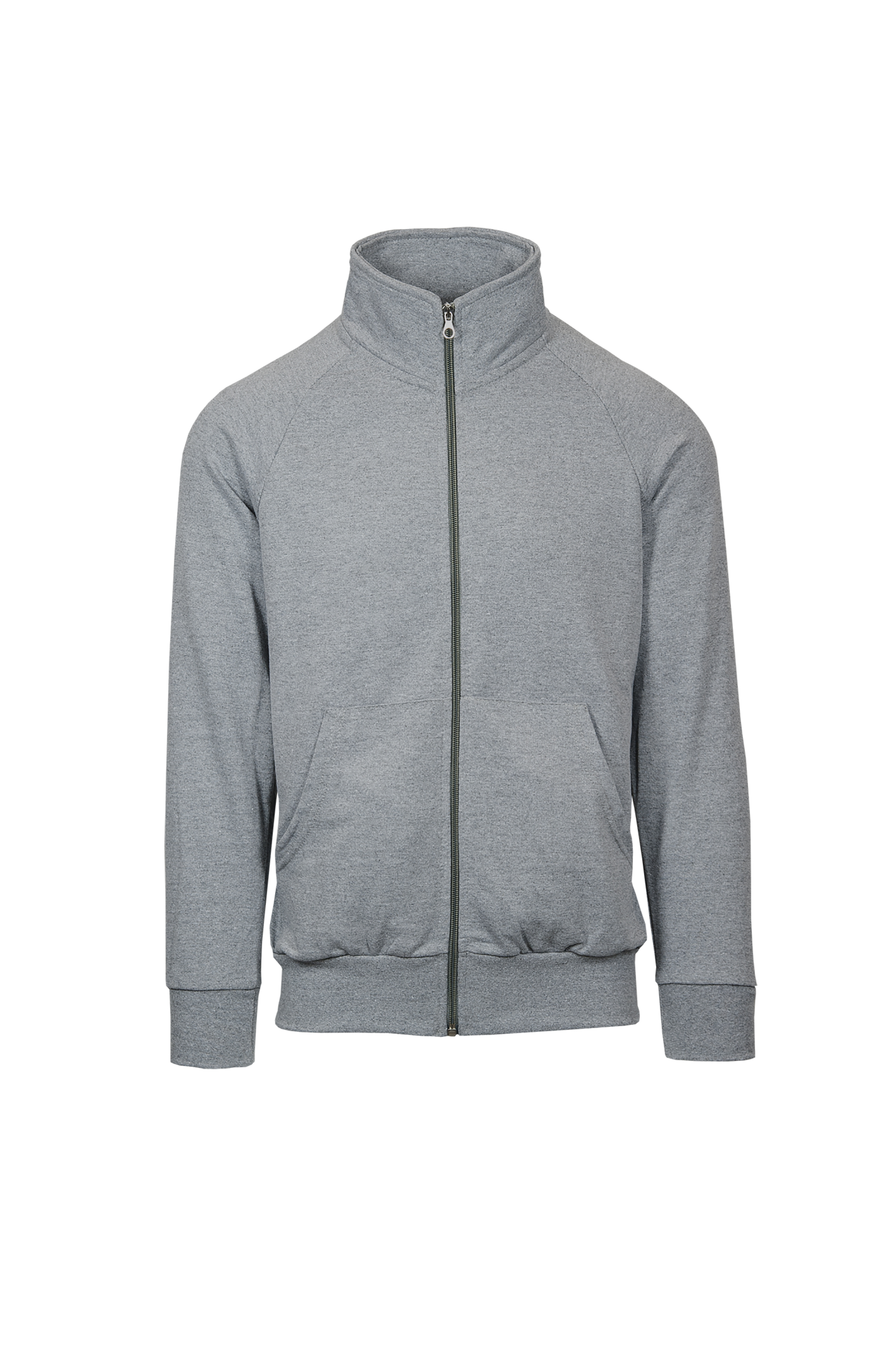 Jacket Sweatshirt Zip French Terry - 75 - Ash