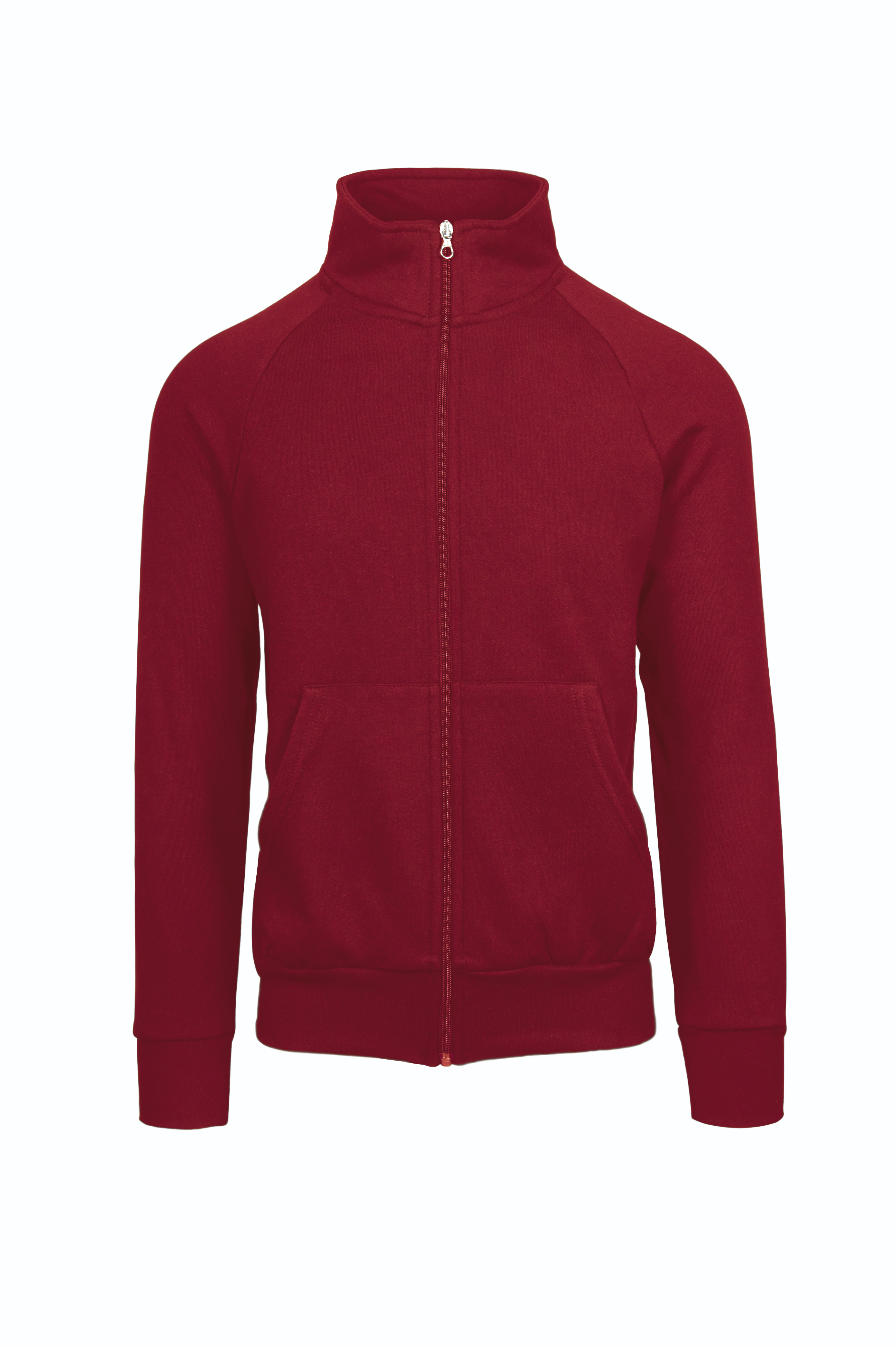 Jacket Sweatshirt Zip French Terry - 28 - Sport Red