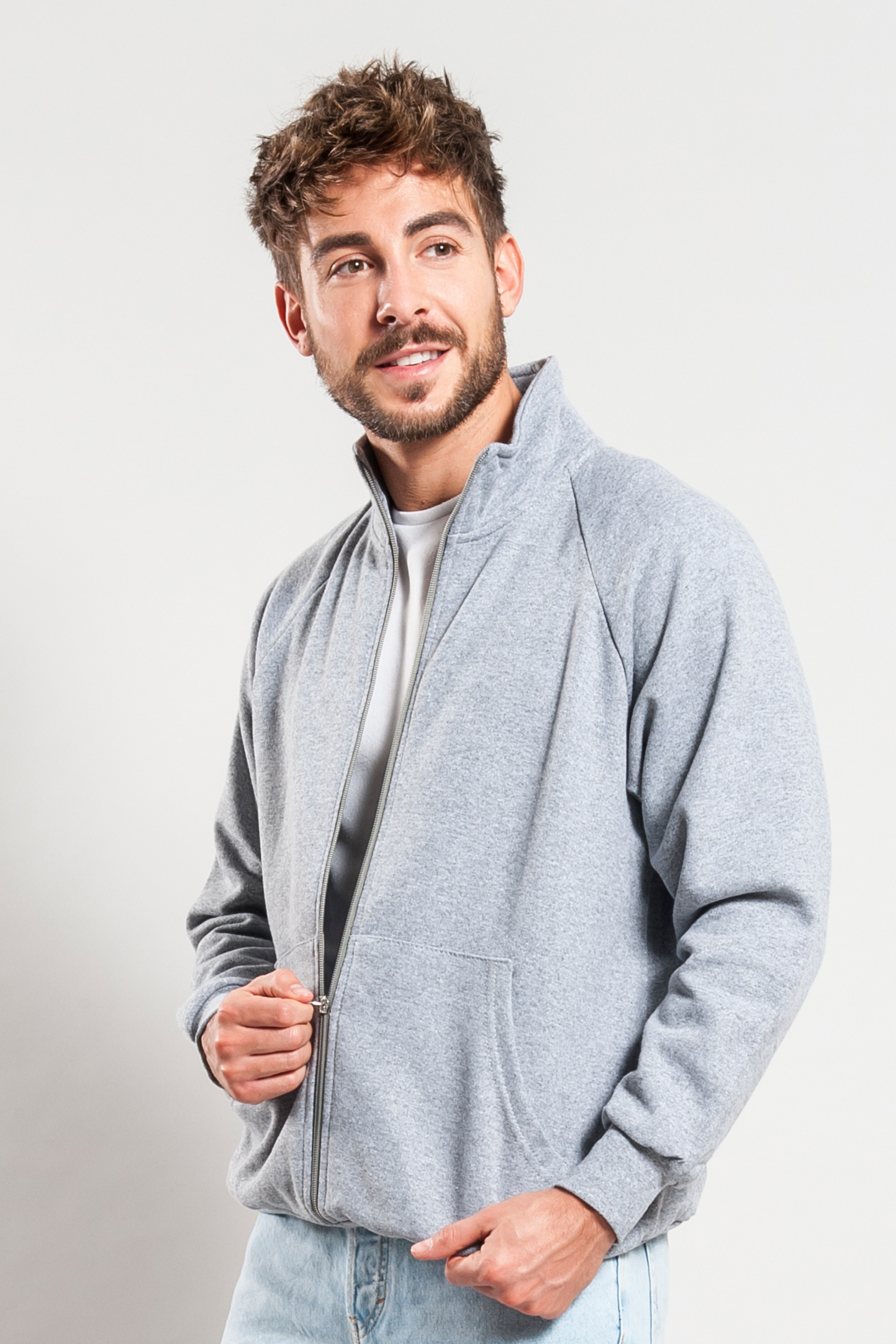Jacket Sweatshirt Zip French Terry