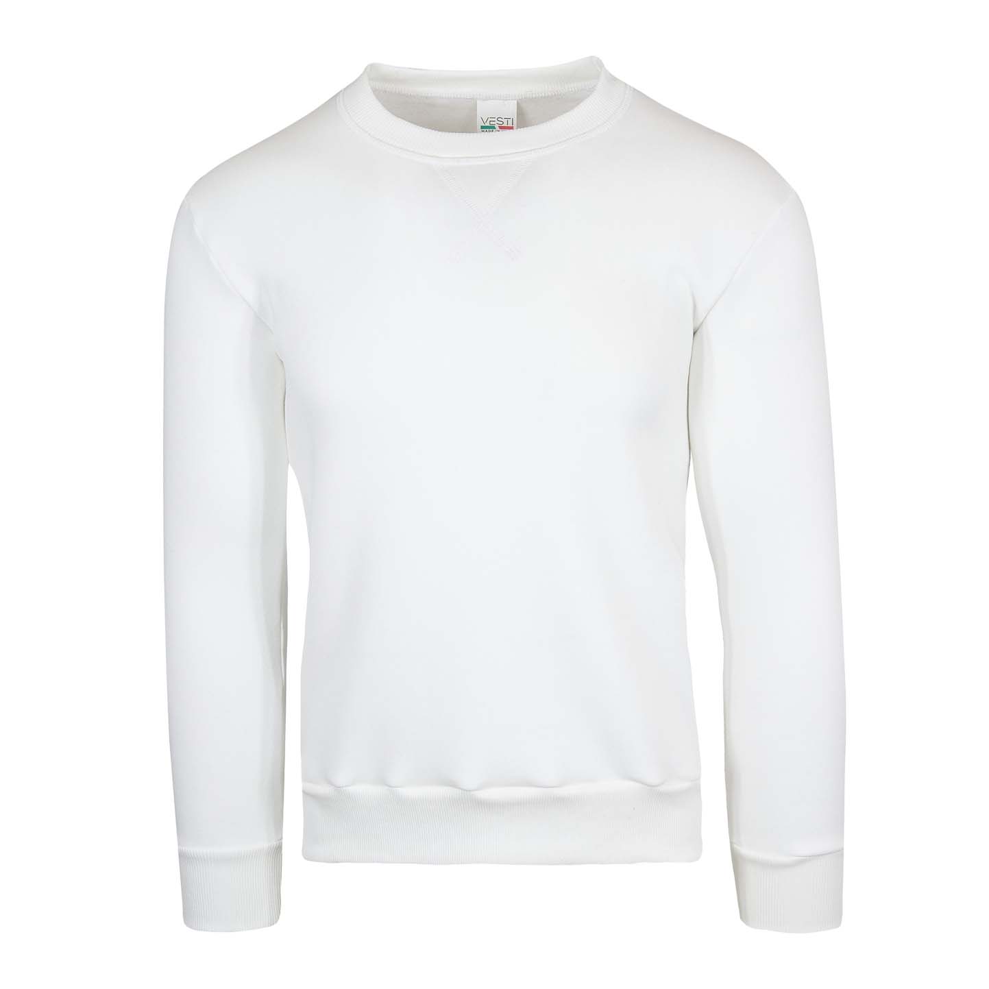 Crewneck Sweatshirt - 98 - Cream White