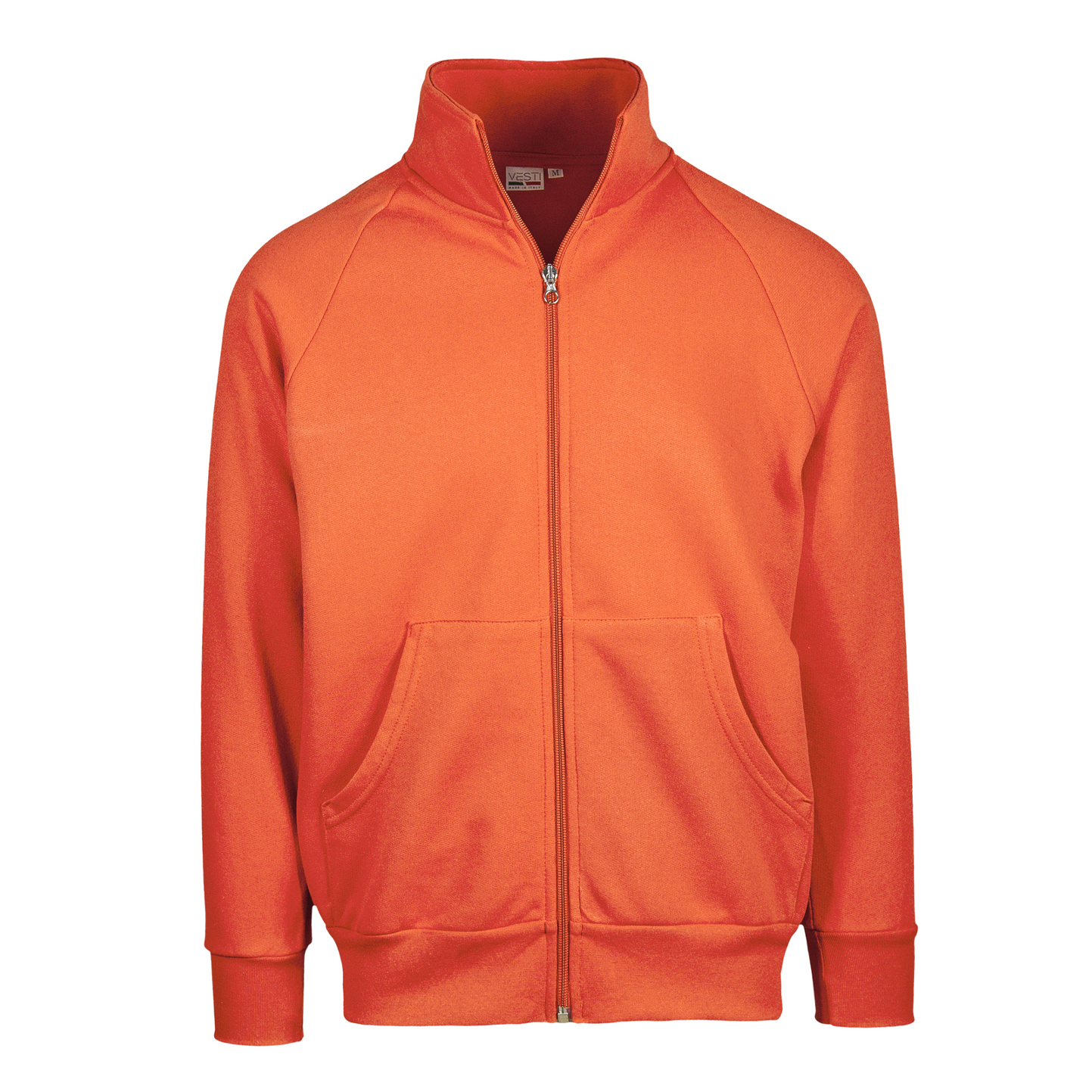 Long Zip Sweatshirt Jacket - AR - Orange Sport