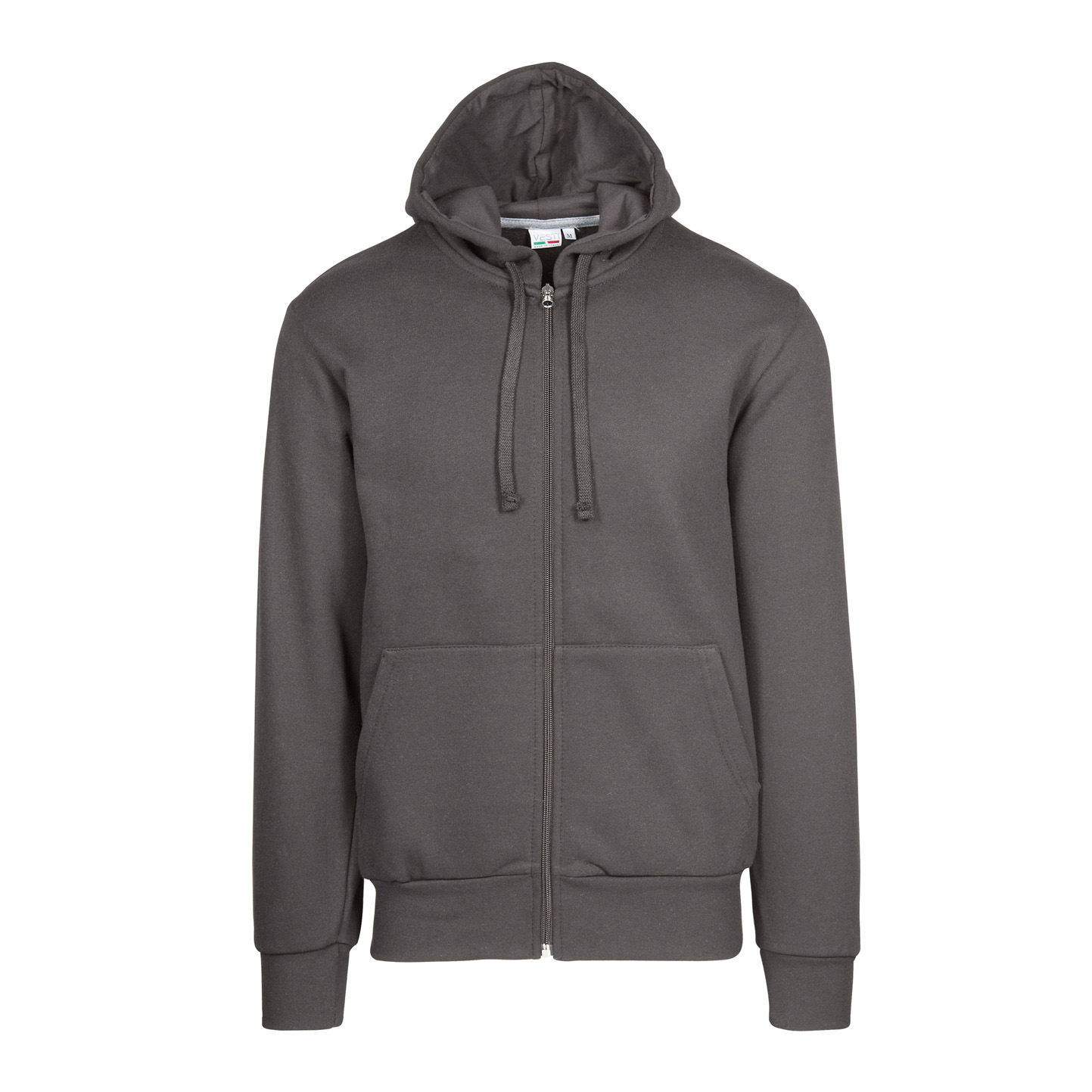 Hoodie met ritssluiting - 22 - Lood