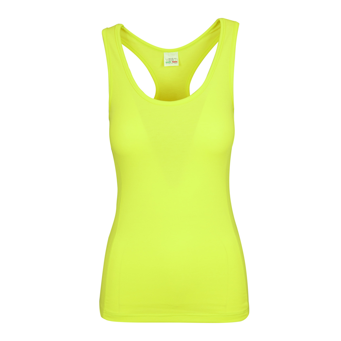 Women's Racerback Fit Tank Top - YF - Fluorescent Yellow XS OUT7