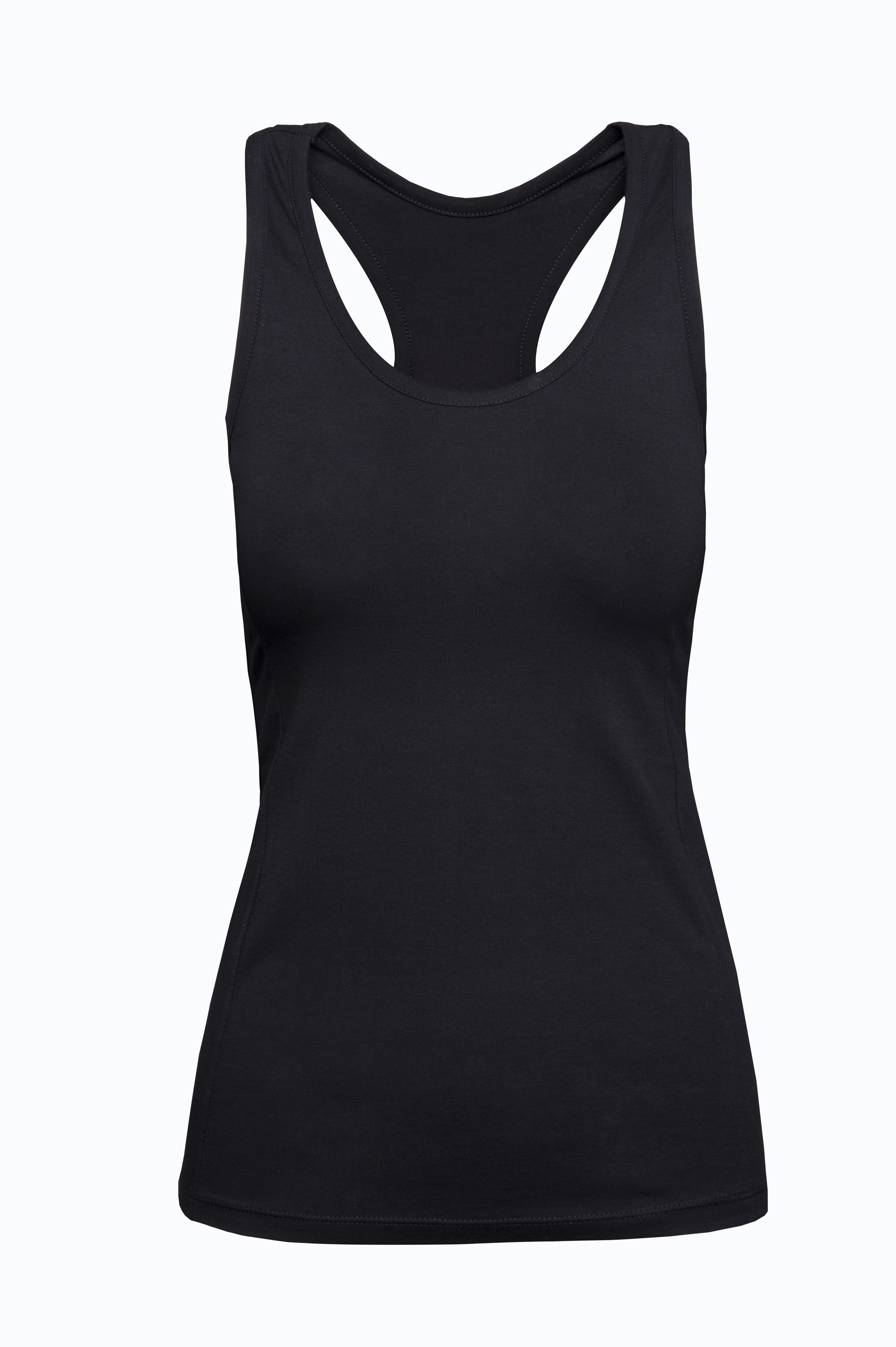 Women's Racerback Fit Tank Top - 12 - Black