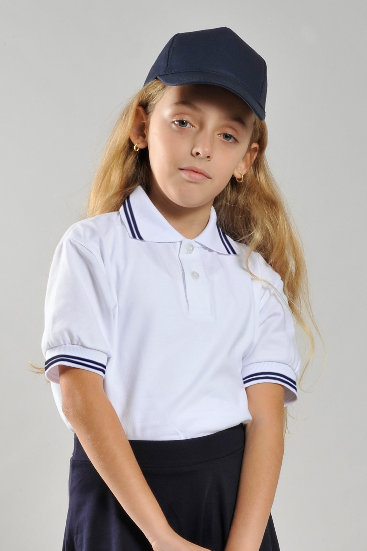 Polo shirt van nette piquéstof voor kinderen, met korte mouwen