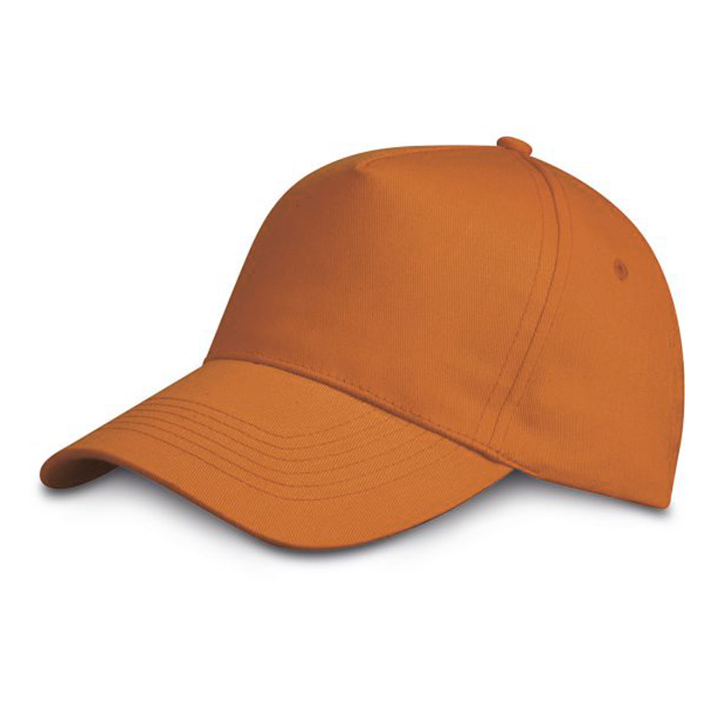 Baseballpet met 5 panelen - OF - Oranje