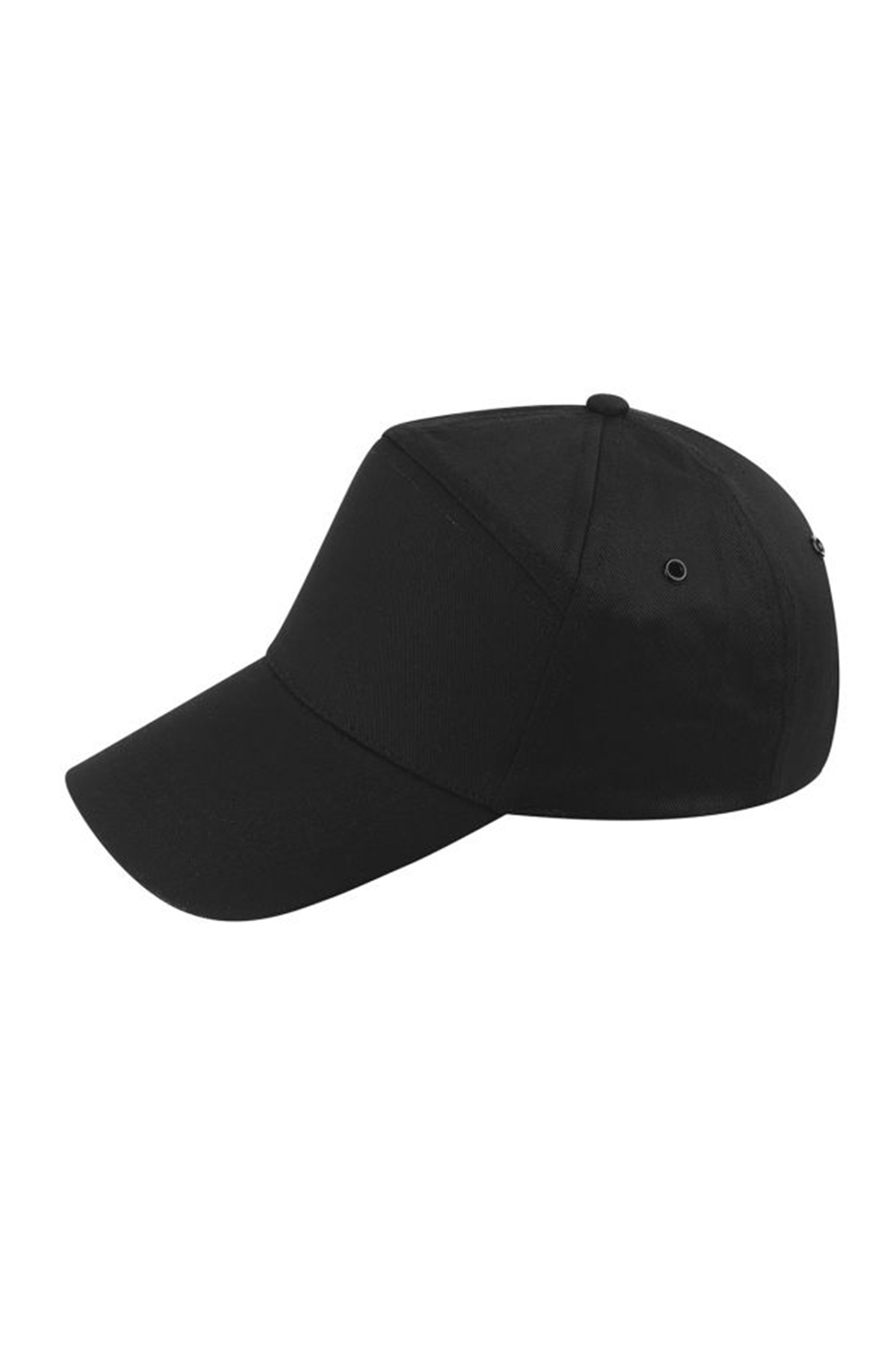 Golf Cap 7 Panels - BK - Black