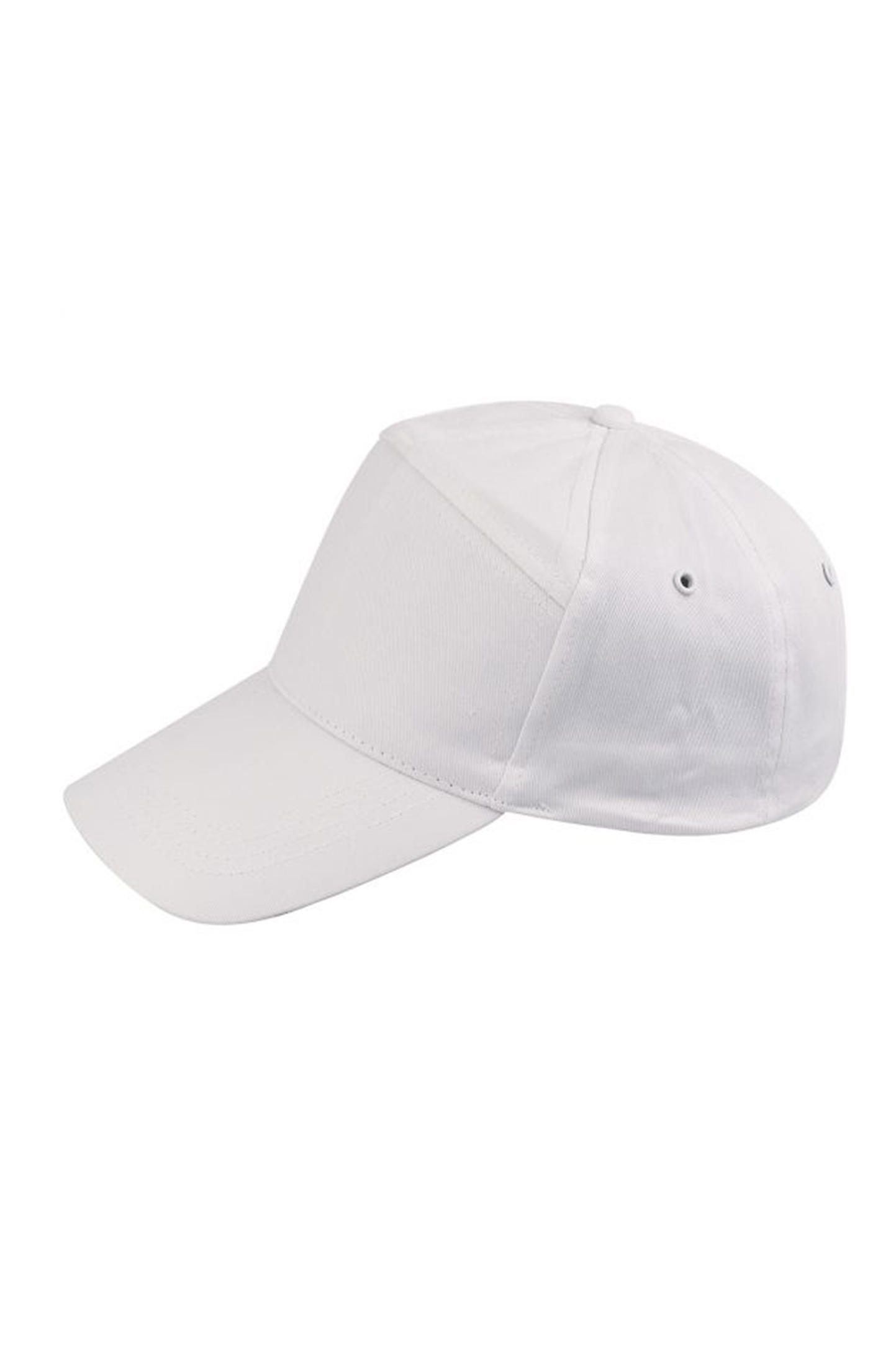 Golf Cap 7 Panels - WH - White