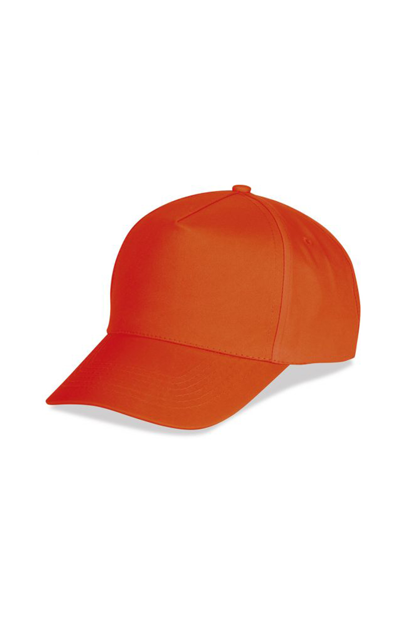 Baseball Fluo Cap 5 Panels - OR - Orange