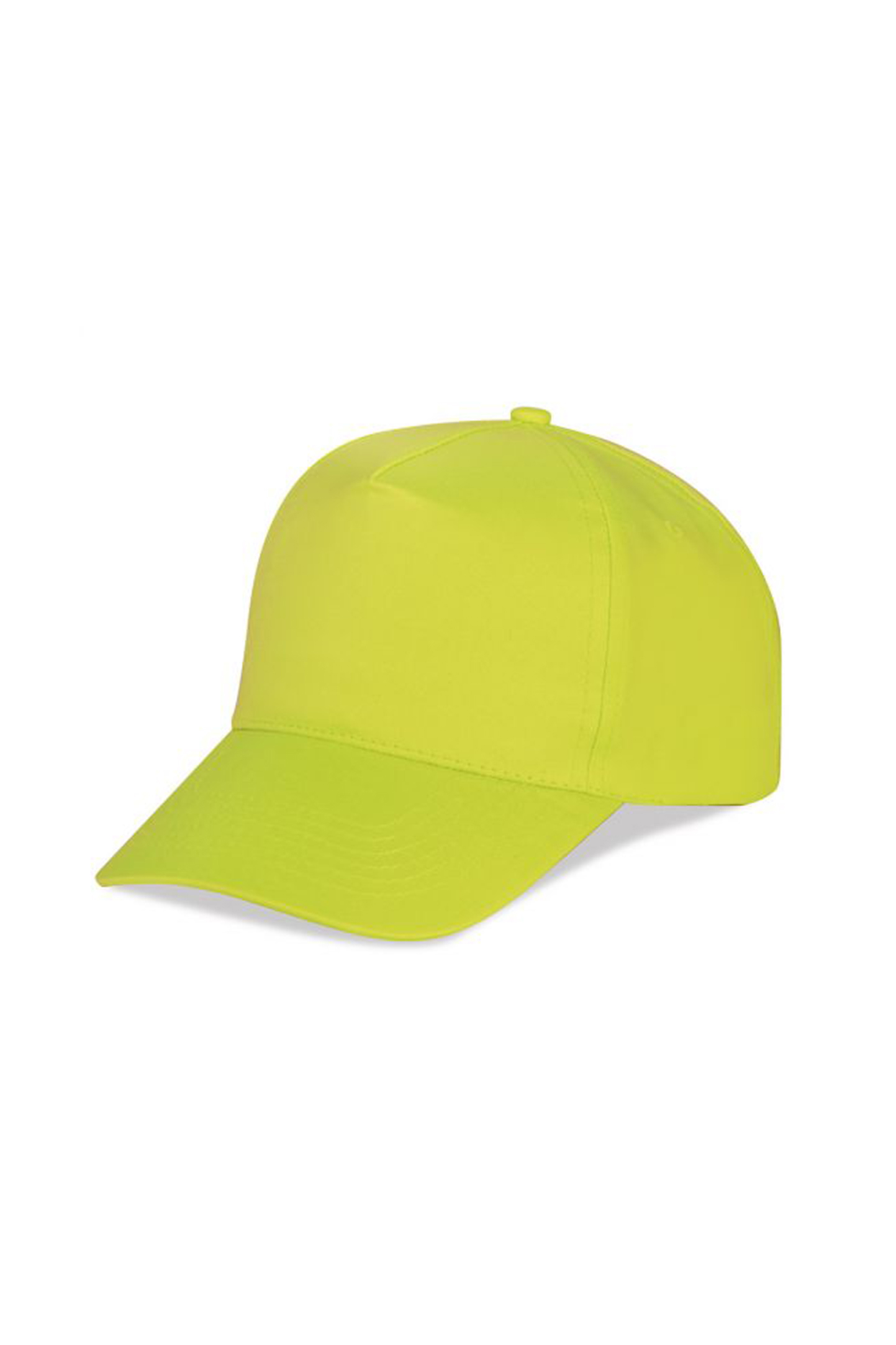 Baseball Fluo Cap 5 Panels - YE - Yellow
