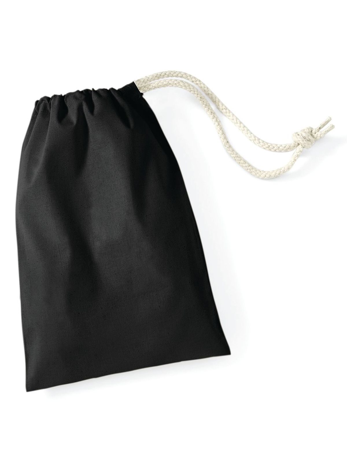 Katoenen tas maat XS - BLK - Zwart