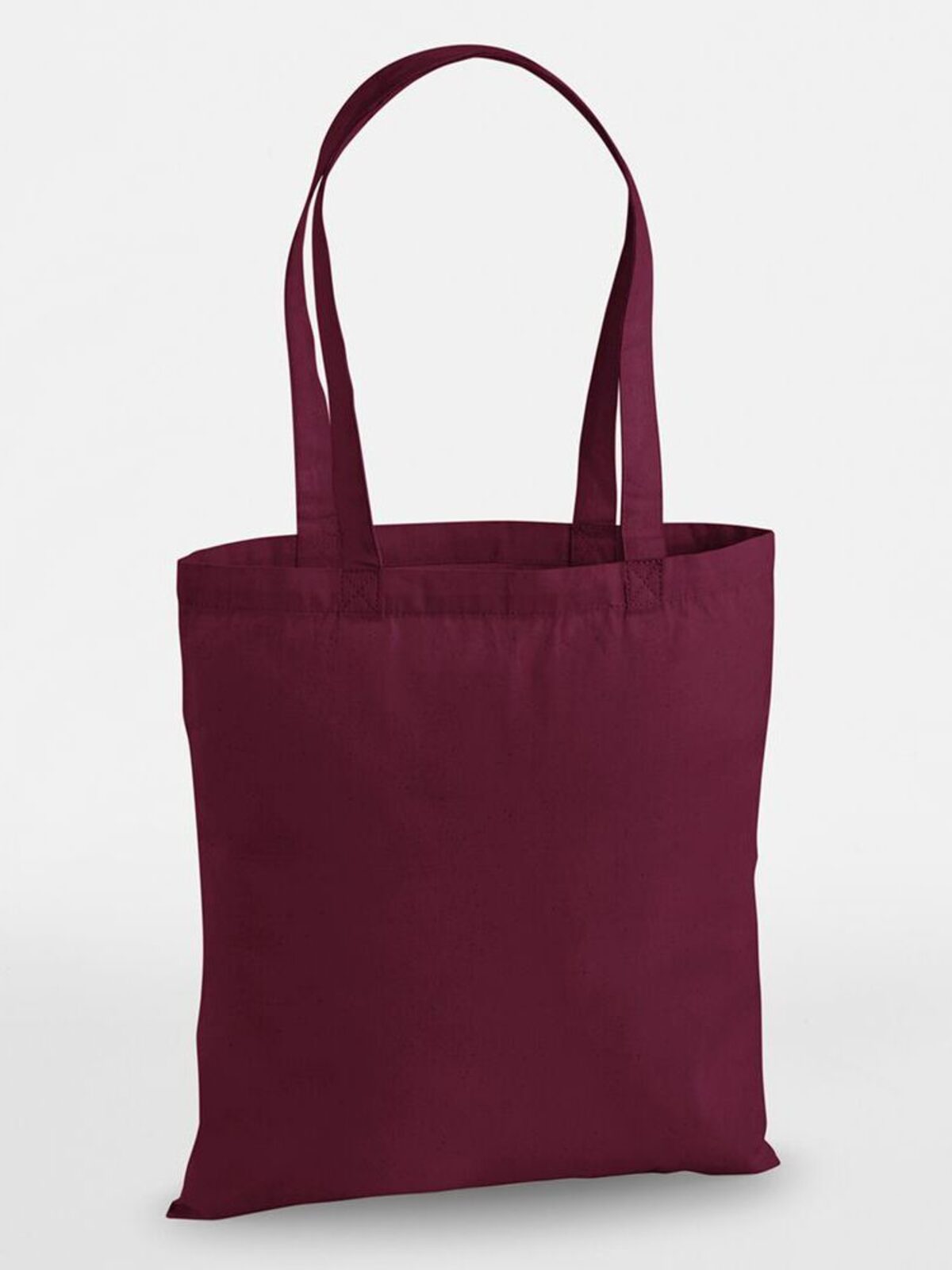 Premium katoenen tas - BUR - Bordeauxrood
