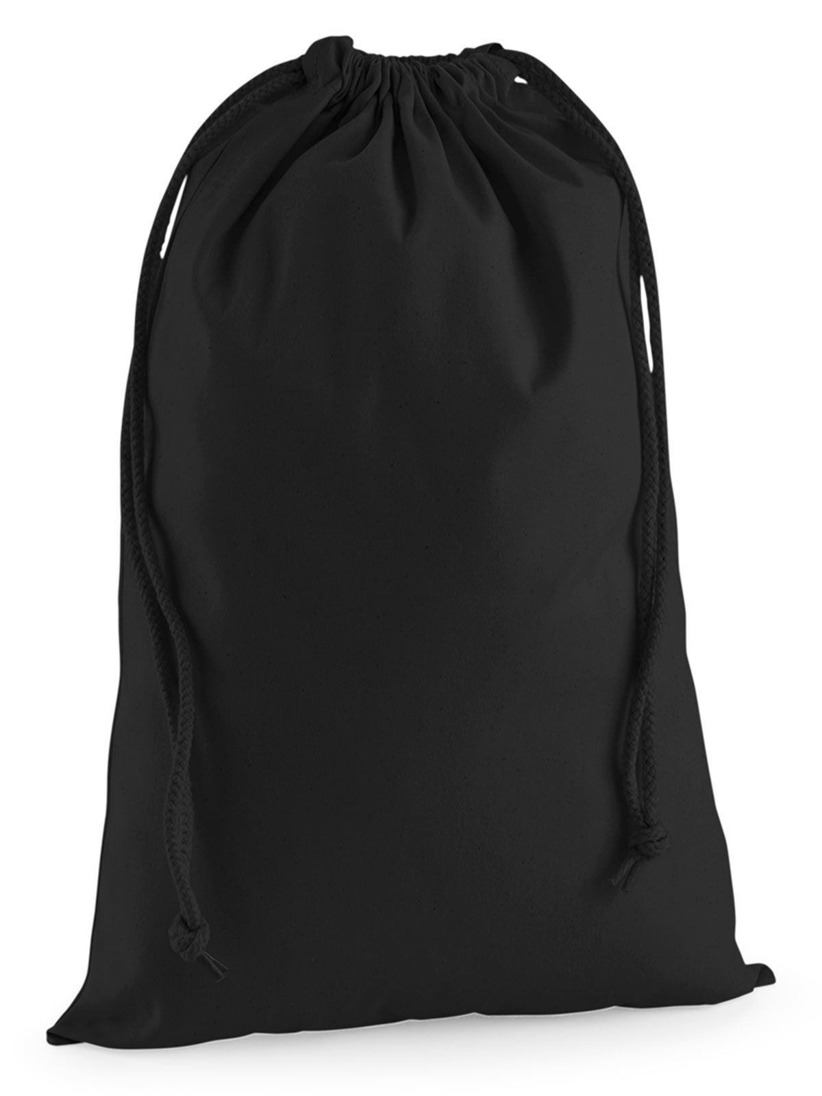 Premium katoenen opbergtas XL - BLK - Zwart