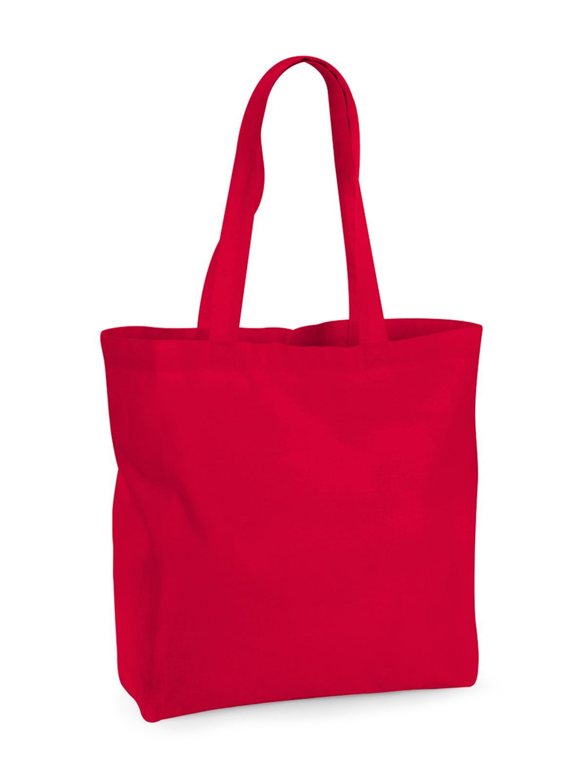 Organic Premium Cotton Maxi Bag - CSR - Classic red