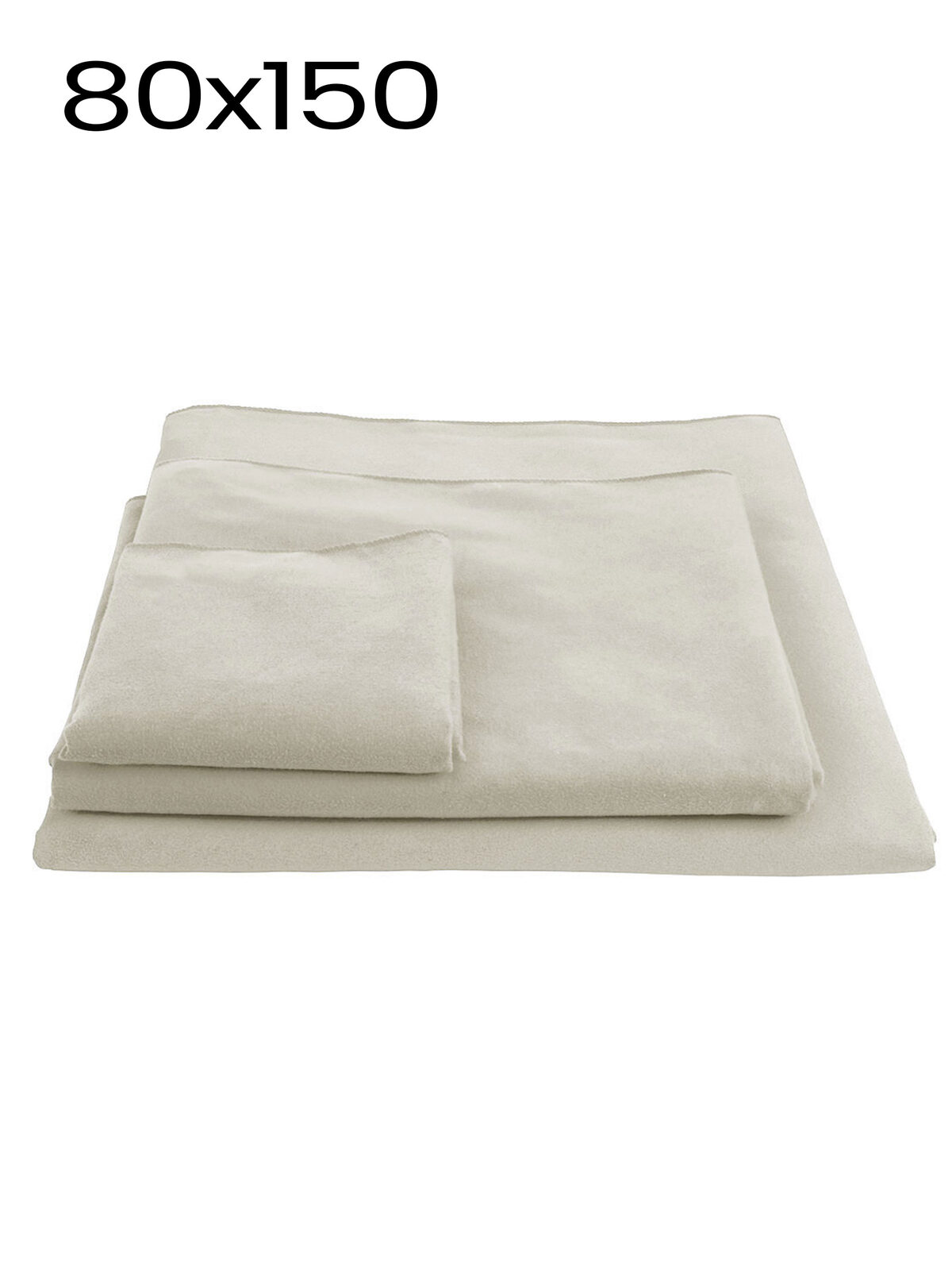 Handdoek - Gymmy 75x150 - NA - Natuurlijk