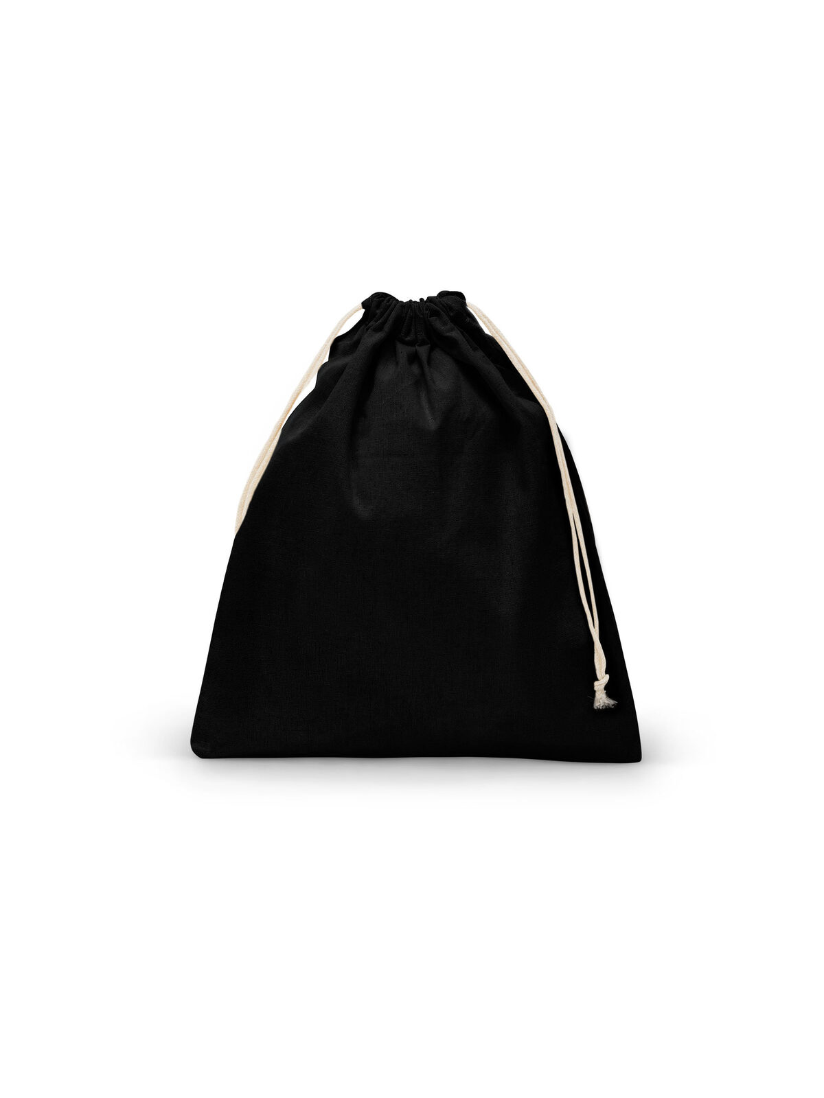 Organic cotton bag M - BK - Bk-Black