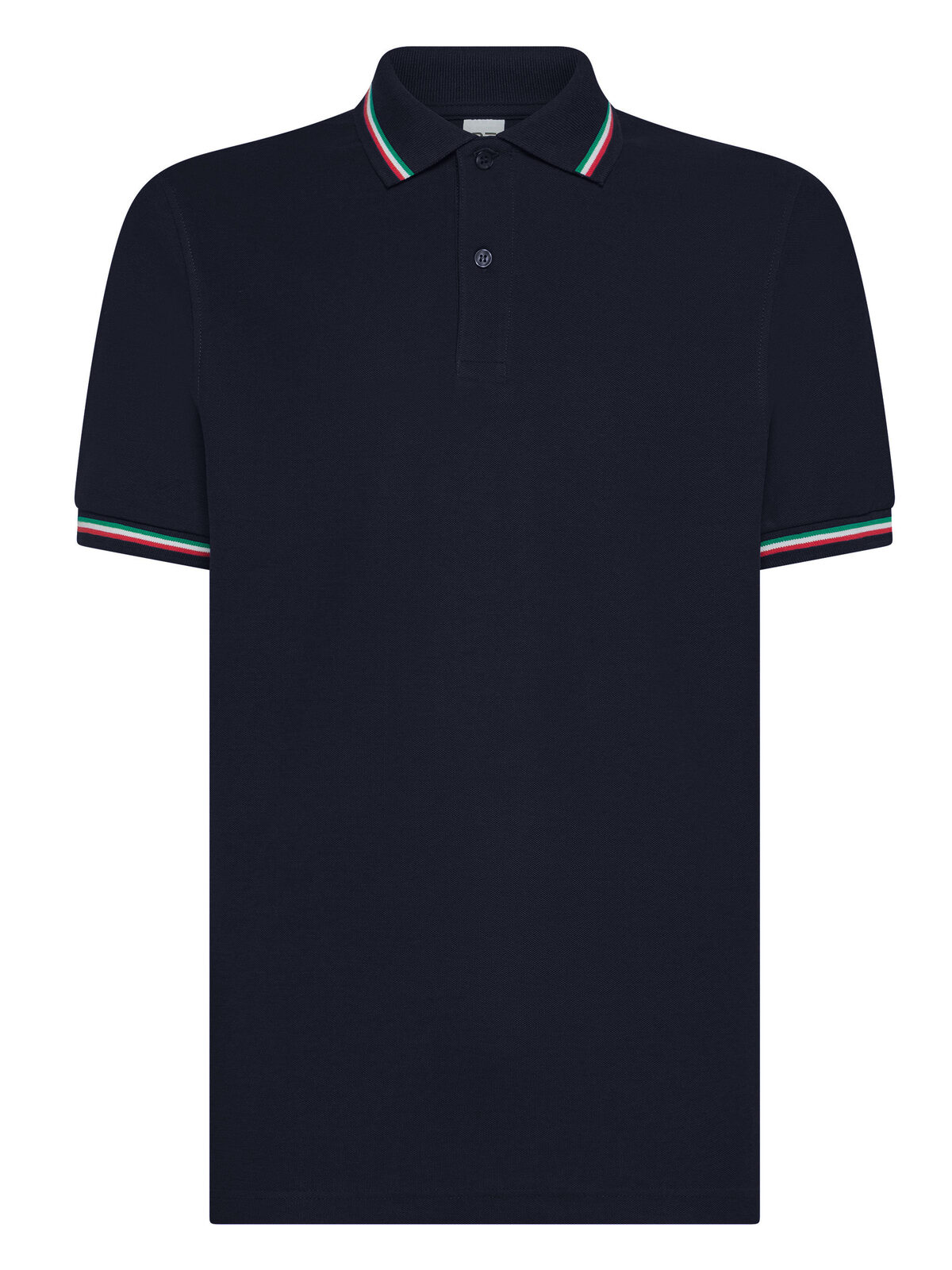 Tricolor Polo Italië - NY - NY-NAVY
