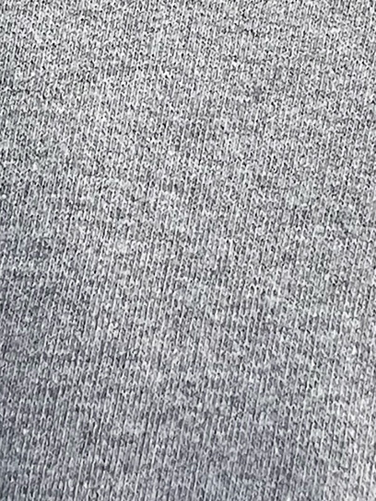Modieuze sweater met ronde hals - GY - Grijze Heide