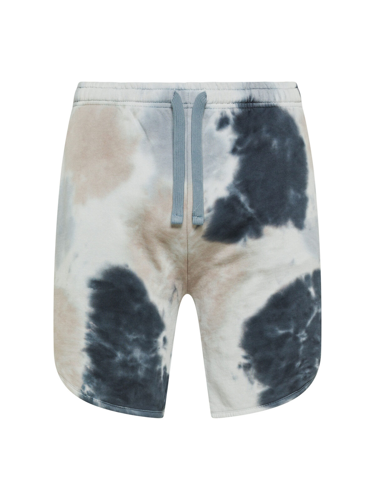 Genderless Shorts - Rosarito - TDOV4 - Grey Shades Tie Dye