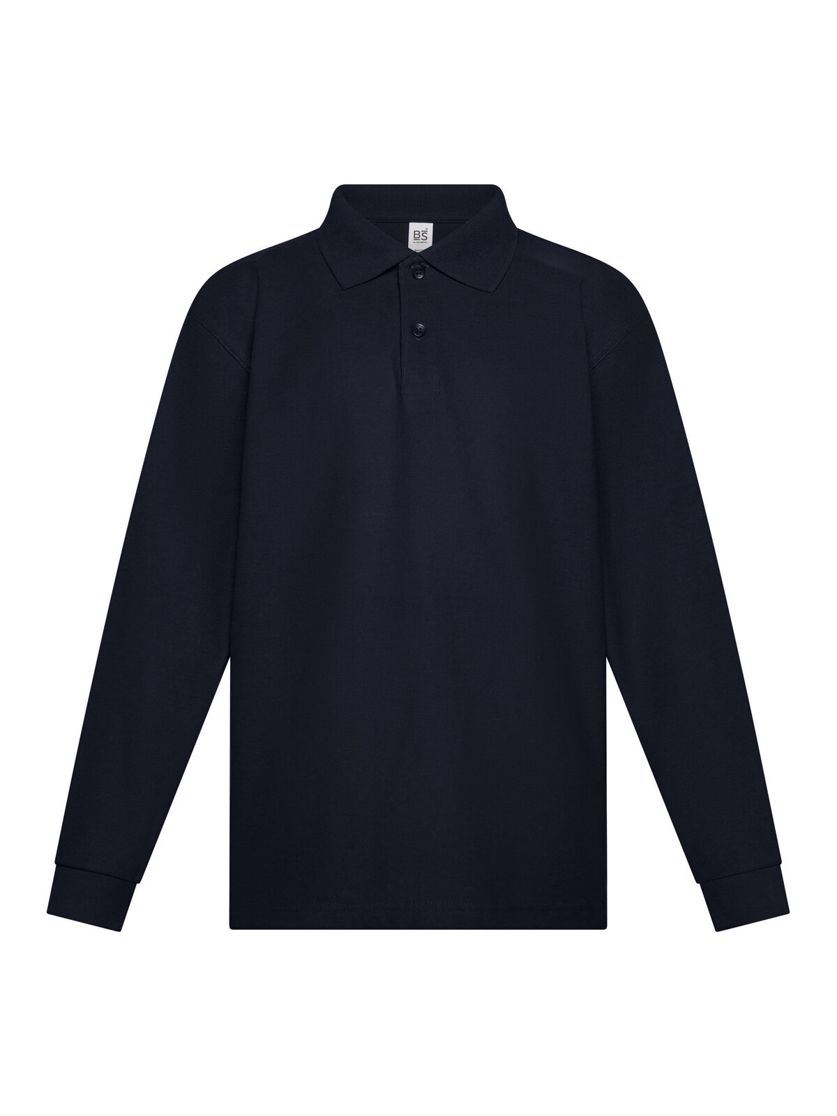 Evolution poloshirt met lange mouwen voor kinderen - NY - NY-NAVY