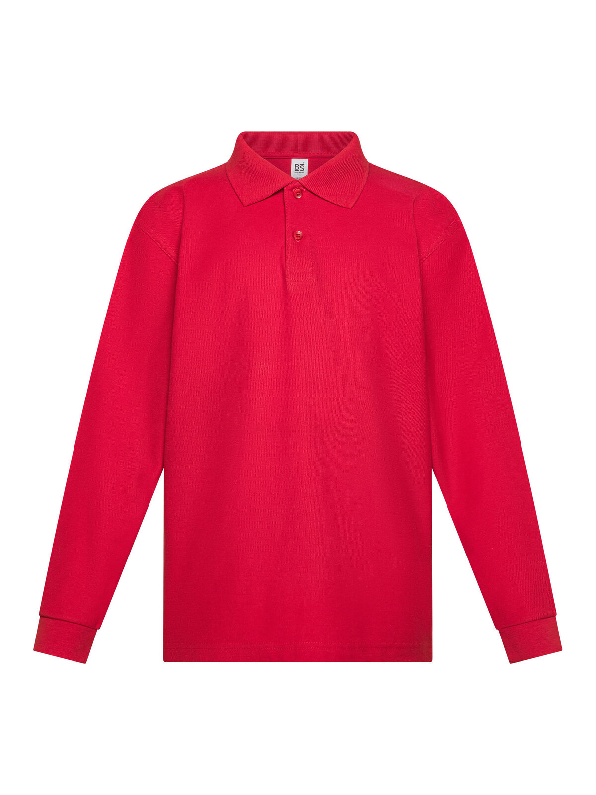 Evolution poloshirt met lange mouwen voor kinderen - RD - RD-RED