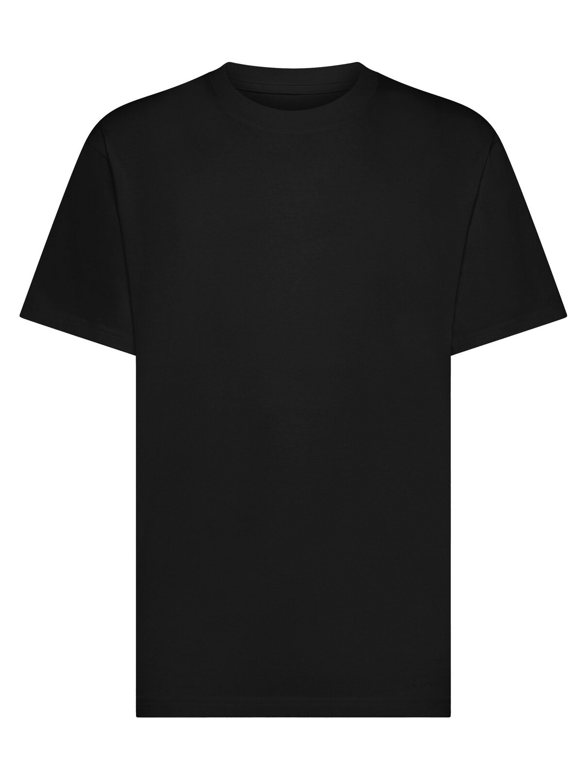 Rock Organic Boxy T-shirt - BK - BK-BLACK