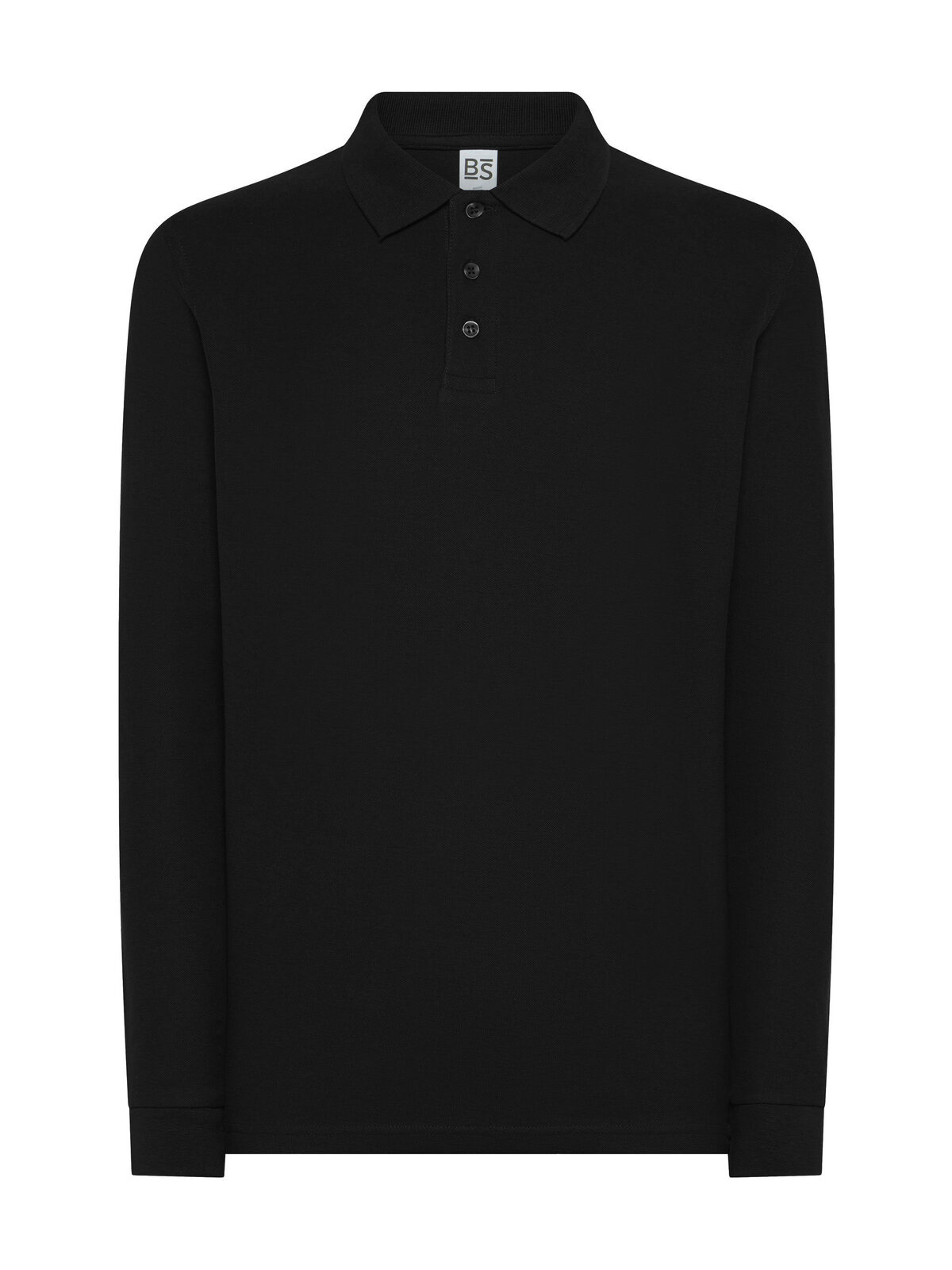Evolution Polo LS - BK - Zwart
