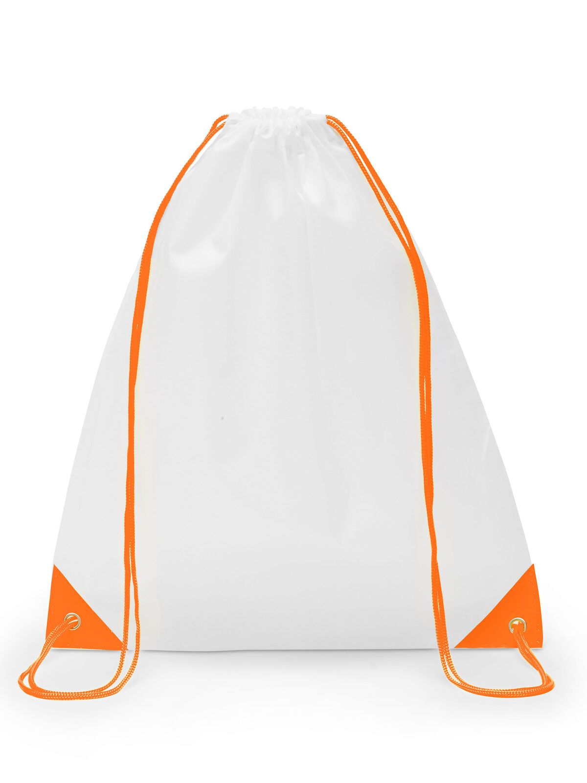 Polyester gym bag - WHOR - WHITE-ORANGE