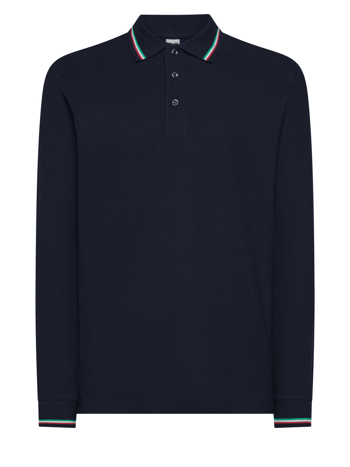 Long Sleeve Italy Polo - NY - NY-NAVY